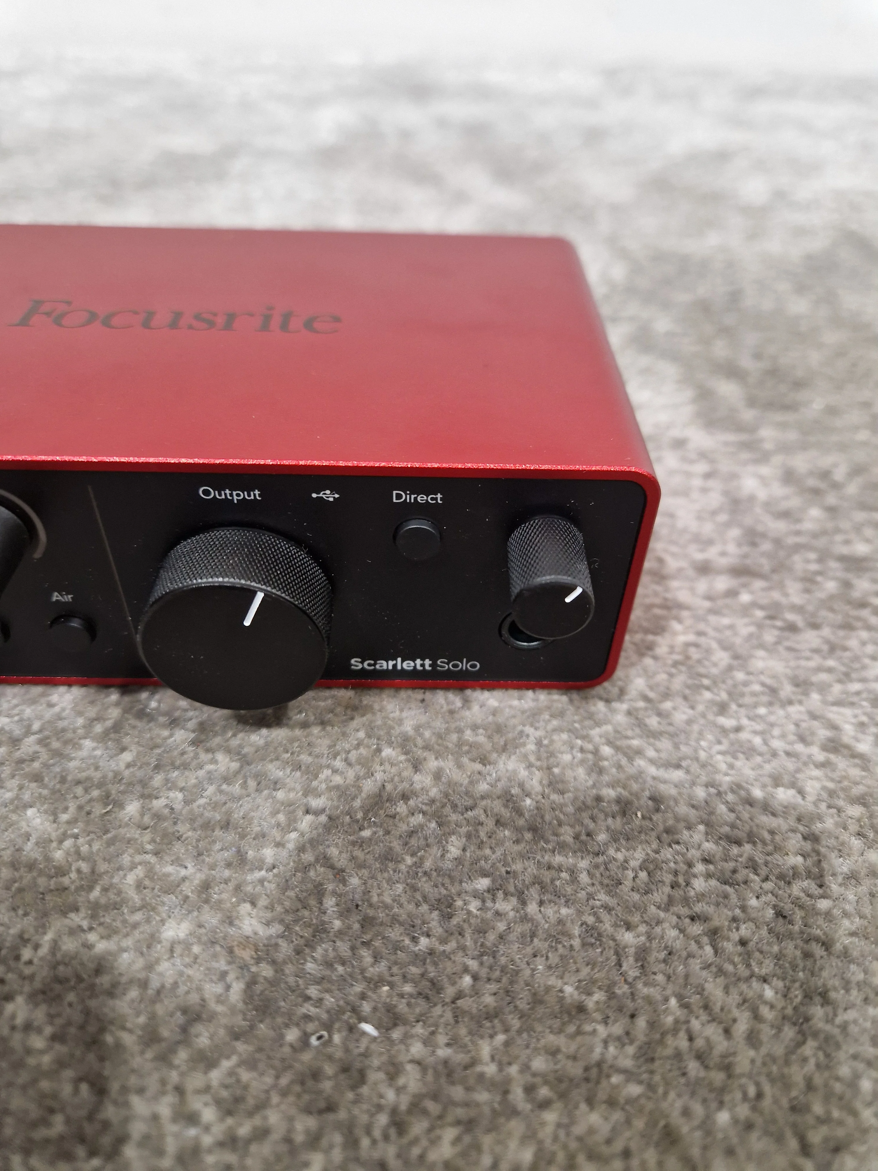 Focusrite Scarlett Solo 4TH Gen - High-Resolution Audio Interface - Excellent w/ Original Box & Power Supply - Image 4