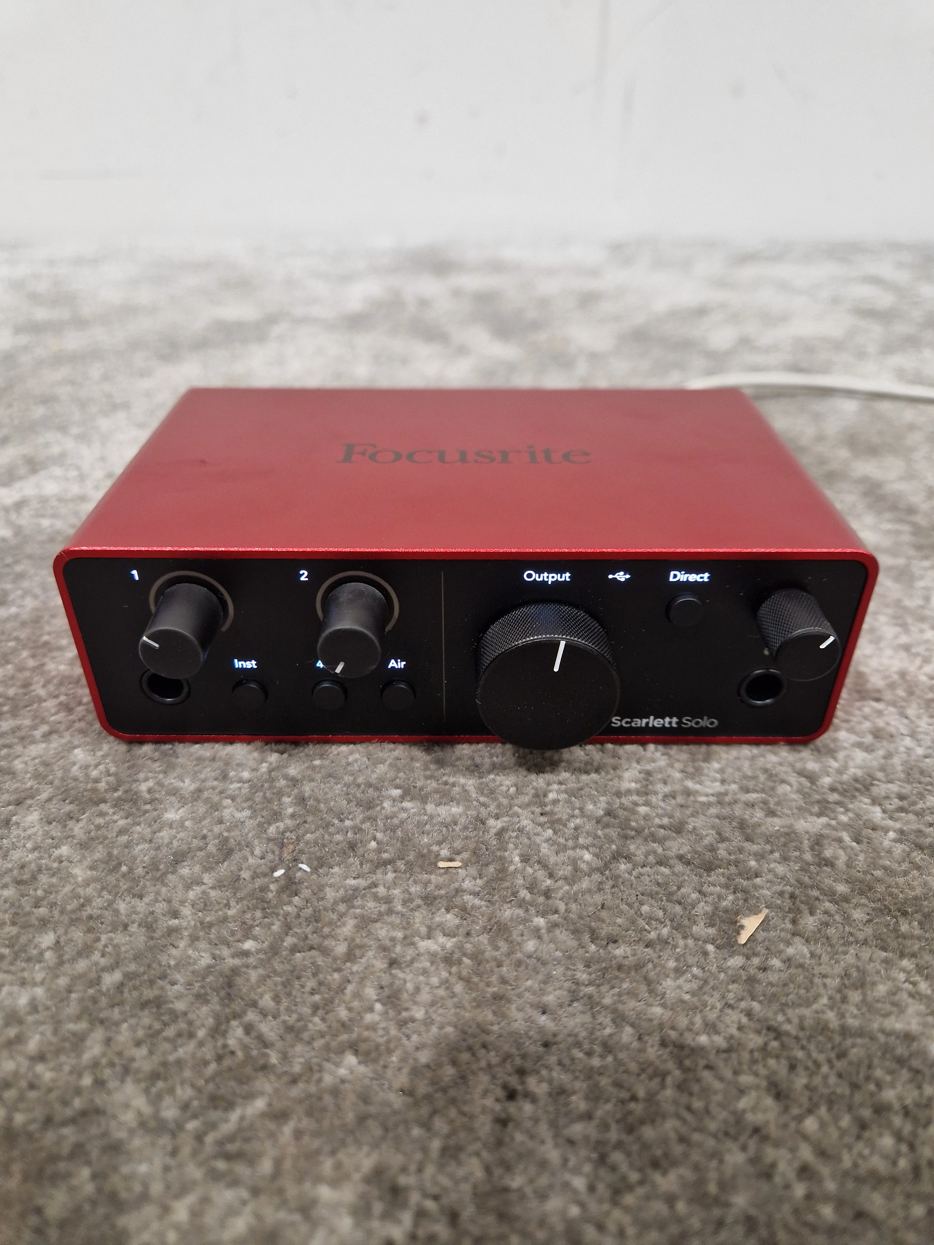Focusrite Scarlett Solo 4TH Gen - High-Resolution Audio Interface - Excellent w/ Original Box & Power Supply - Image 8