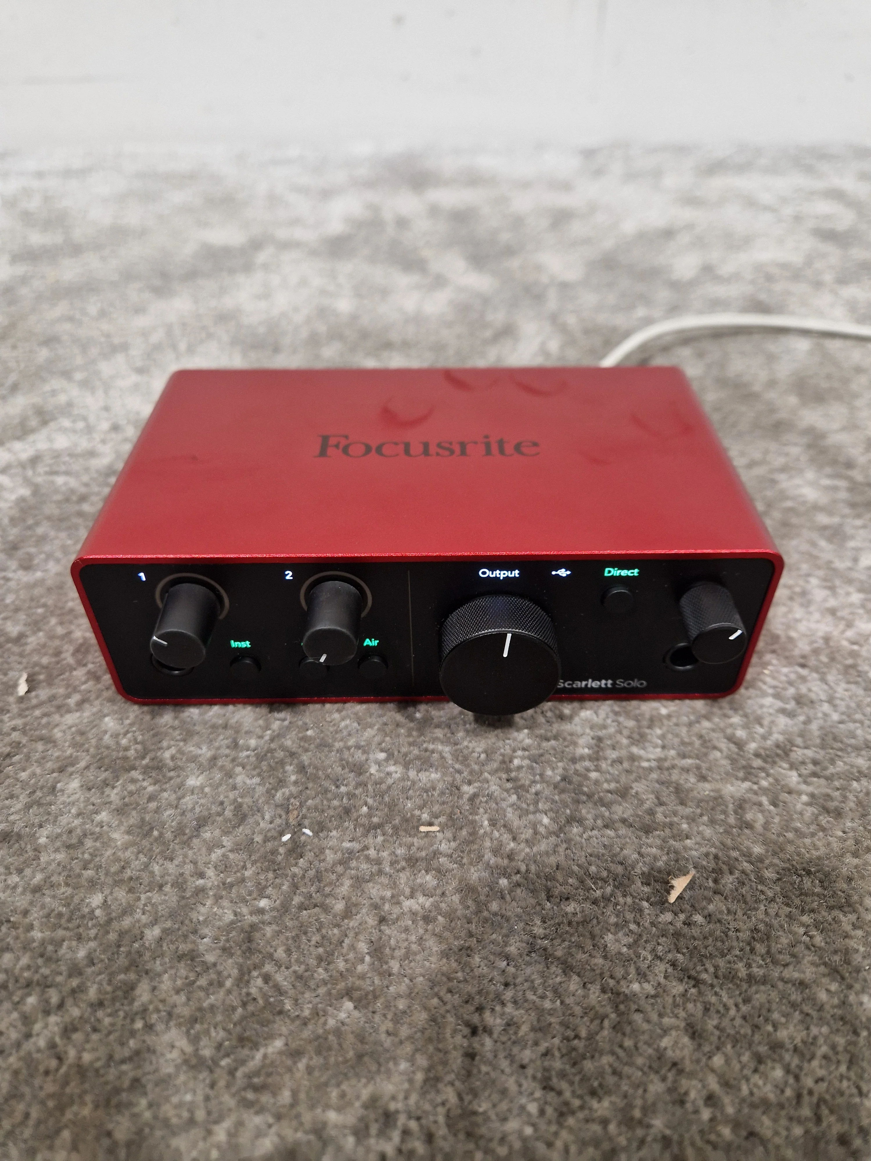 Focusrite Scarlett Solo 4TH Gen - High-Resolution Audio Interface - Excellent w/ Original Box & Power Supply - Image 9