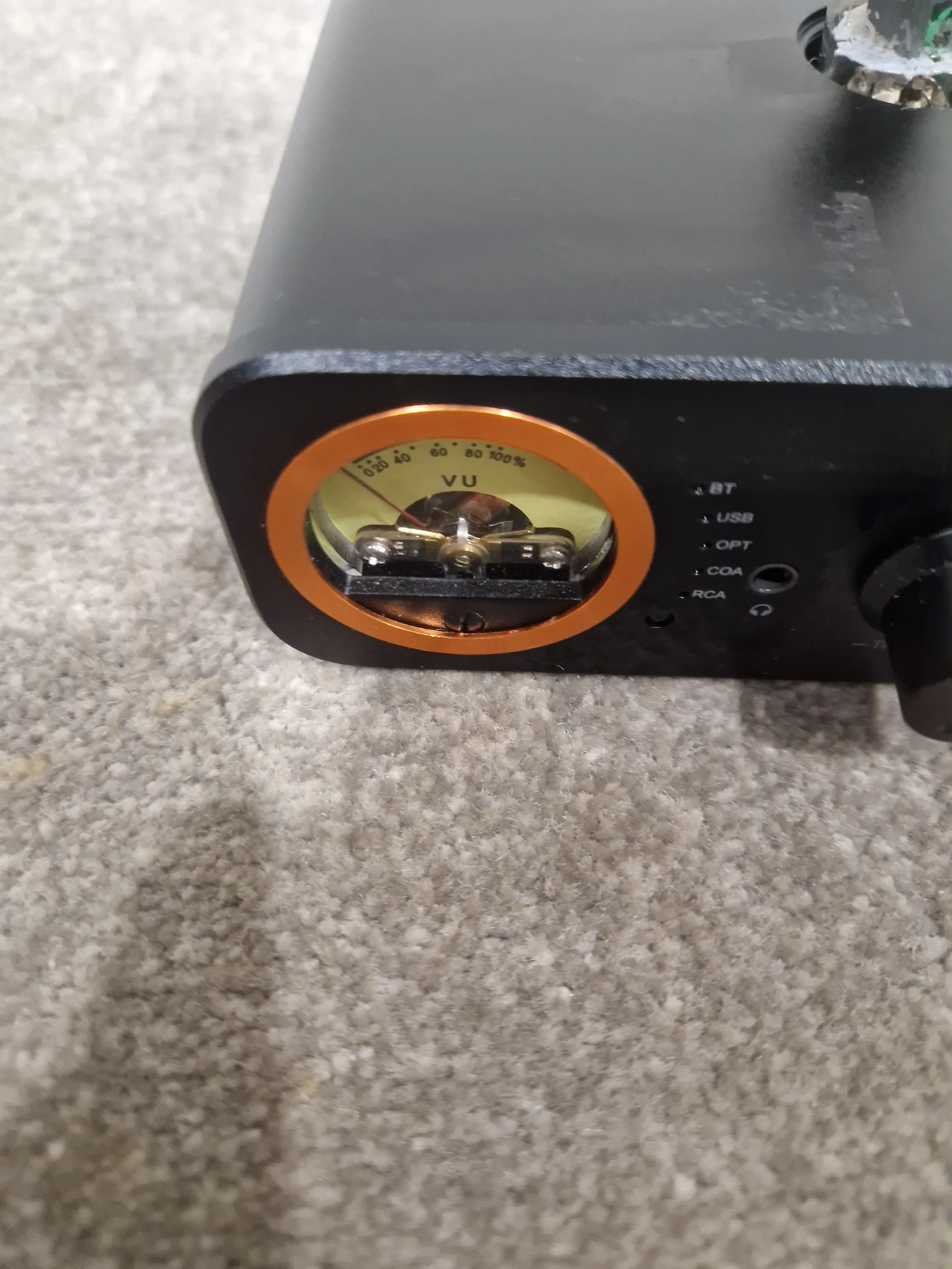 Fosi Audio MC331 - Tube Preamplifier - Black/Orange - Like New w/ Original Box, Manuals & Power Supply - Image 11