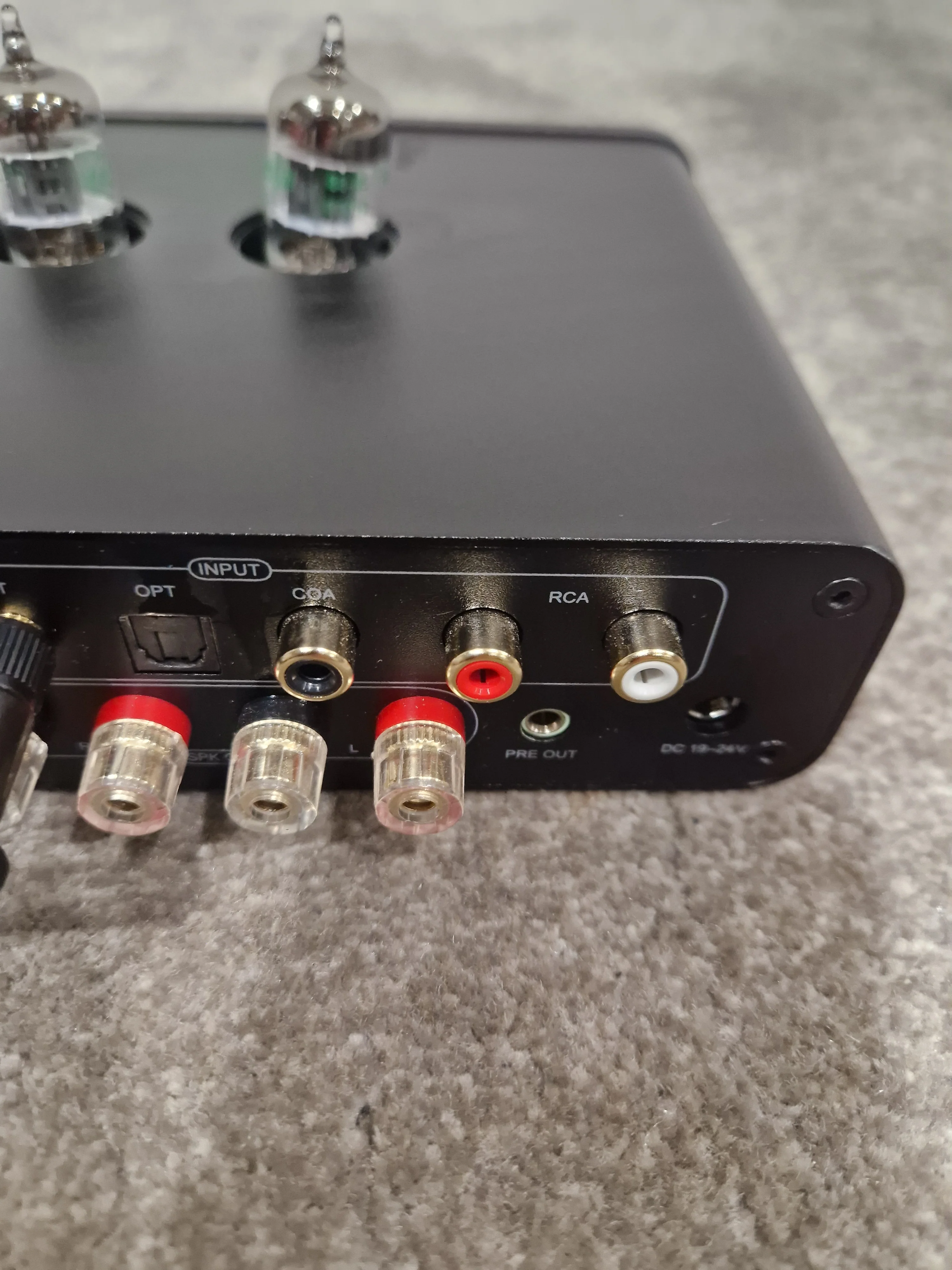 Fosi Audio MC331 - Tube Preamplifier - Black/Orange - Like New w/ Original Box, Manuals & Power Supply - Image 5