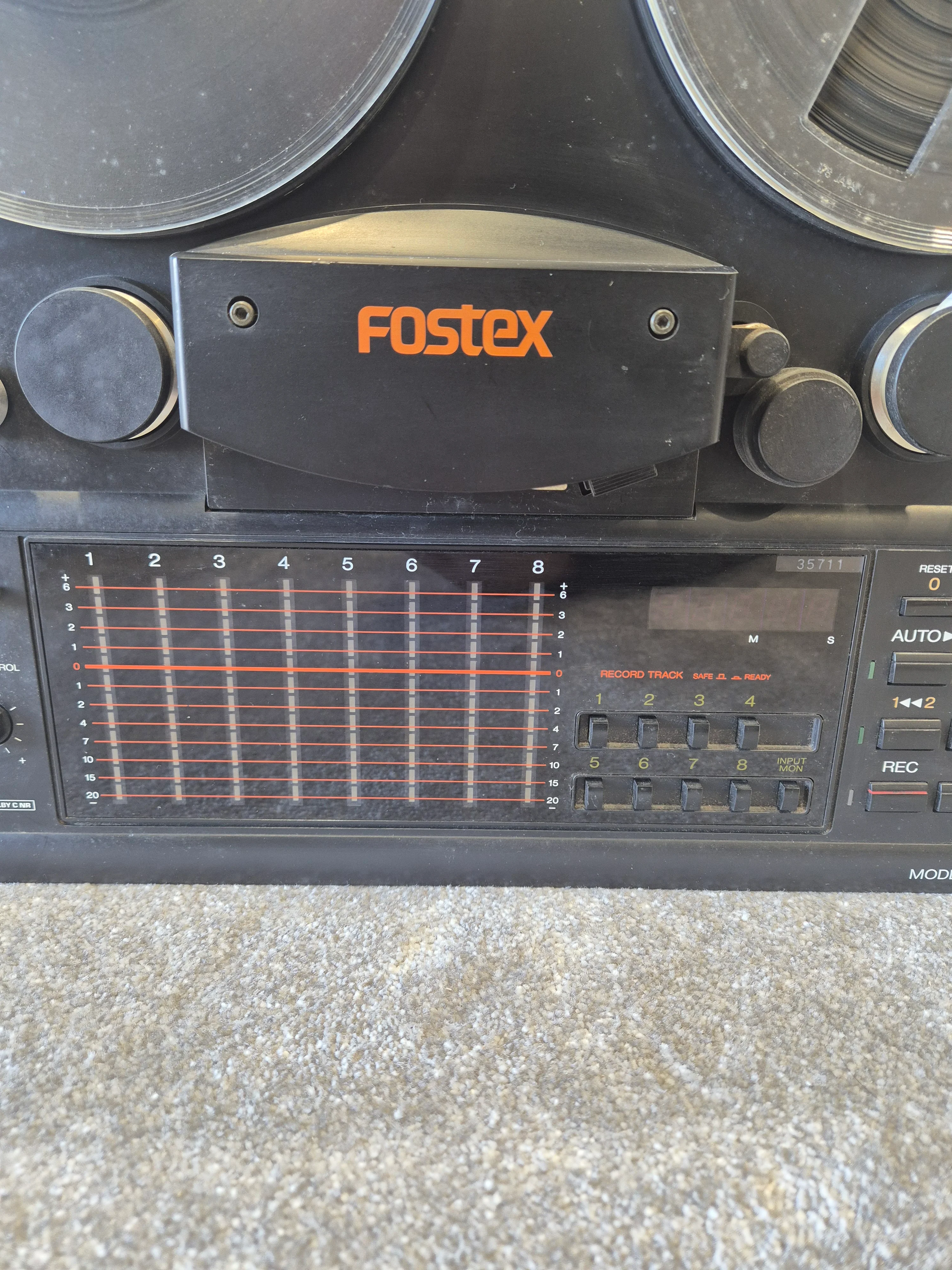 Fostex Model 80 - 8-Track Reel-to-Reel Tape Recorder (Read Description) - Image 4