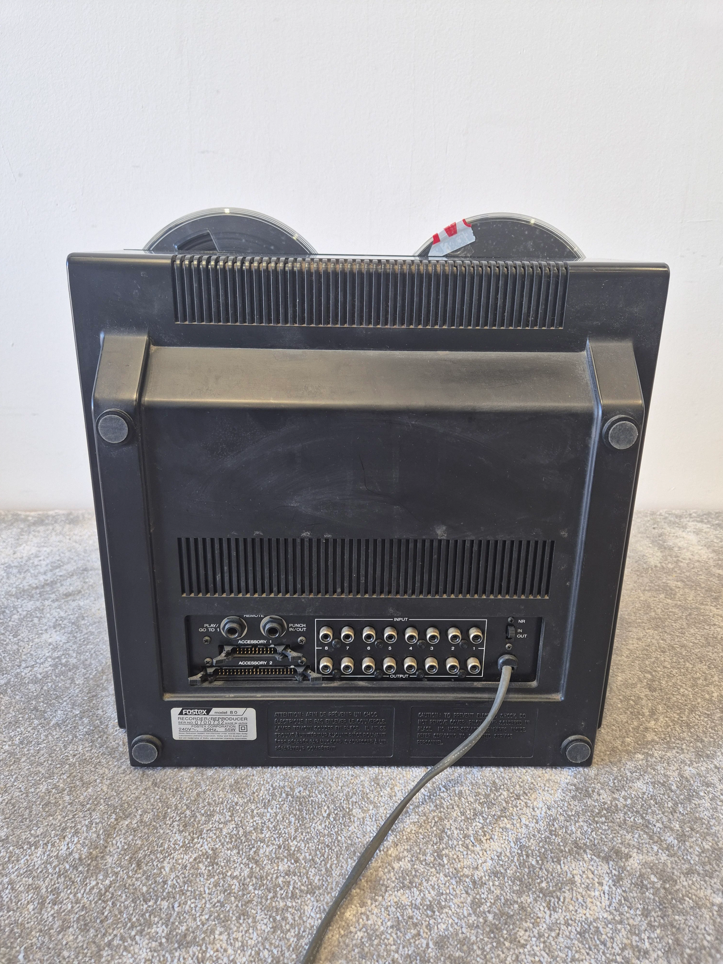 Fostex Model 80 - 8-Track Reel-to-Reel Tape Recorder (Read Description) - Image 7
