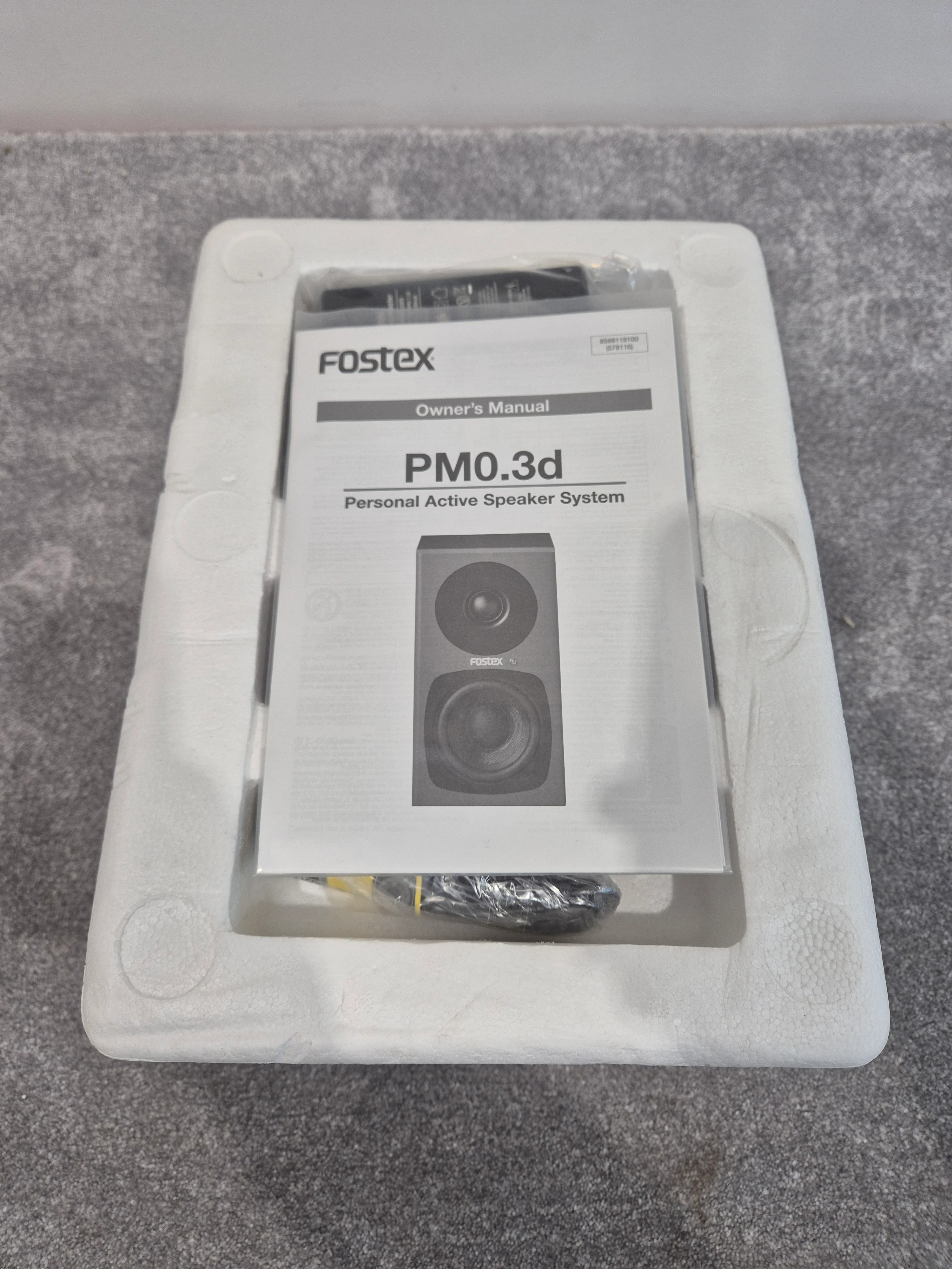 Fostex PM0.3D – Pair of 3" Active Studio Monitors – Open Box New - Image 7