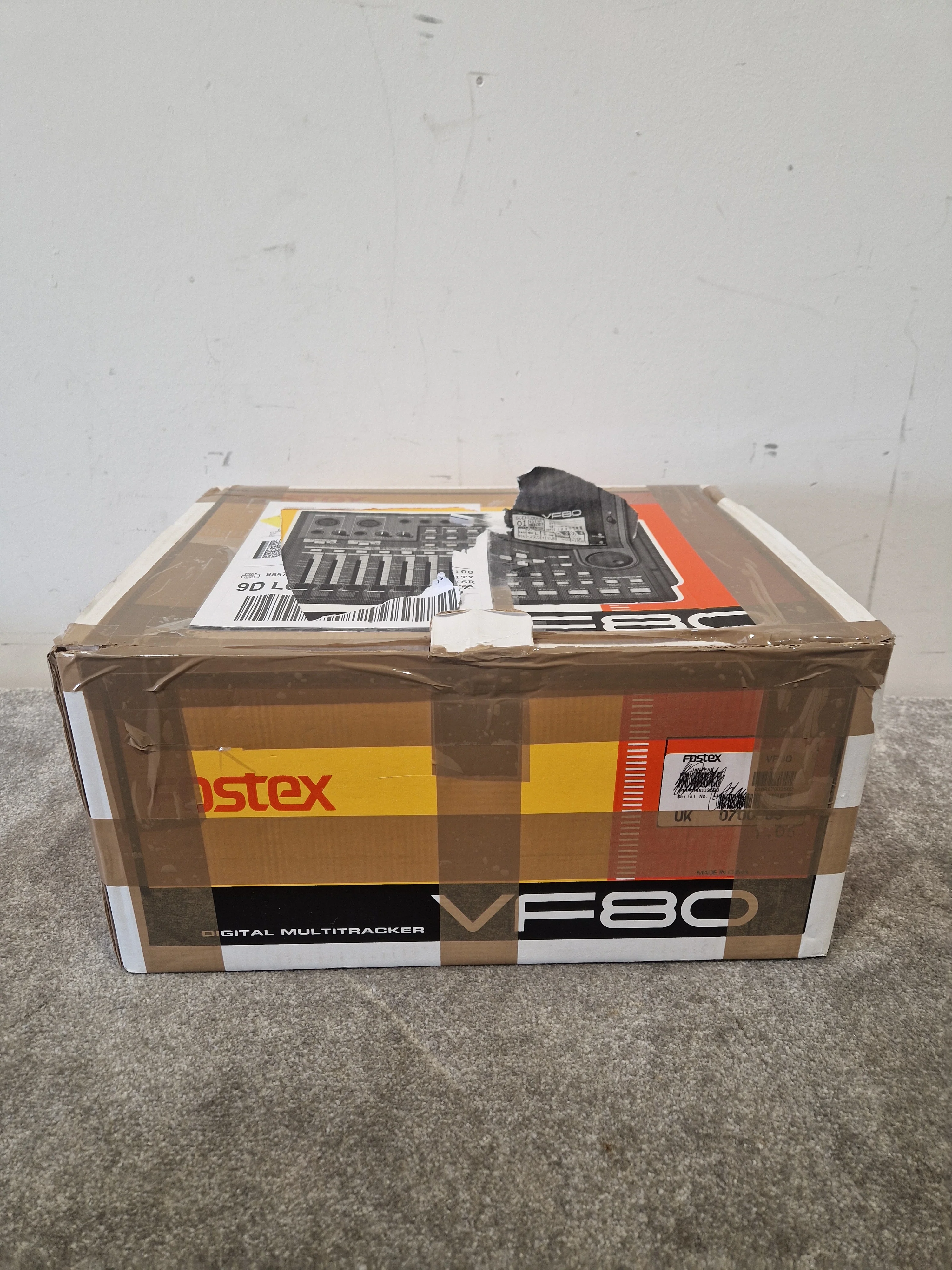 Fostex VF80 Multitracker - 8-Track Digital Recorder - Excellent w/ Original Box & Power Supply - Image 2