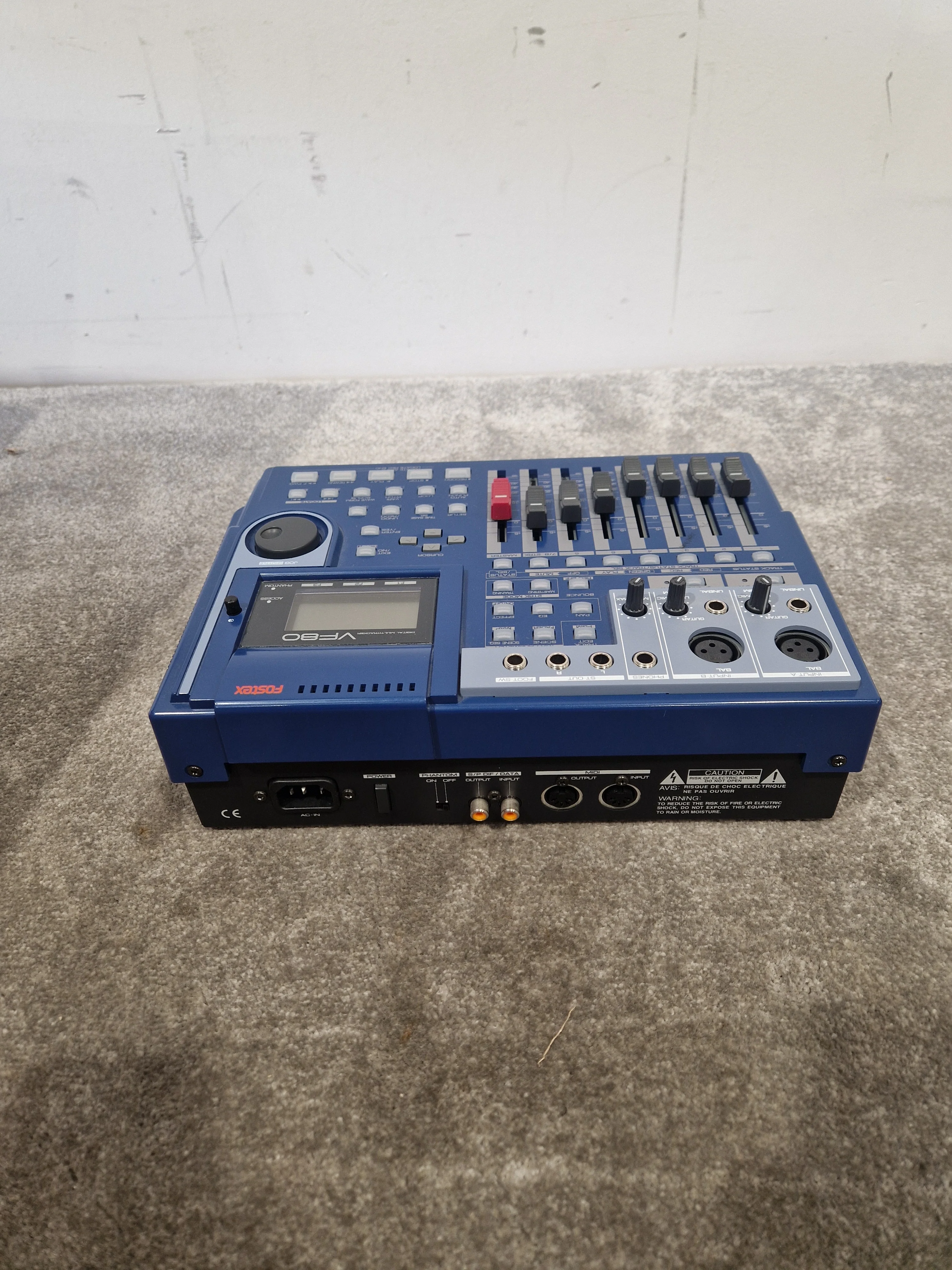 Fostex VF80 Multitracker - 8-Track Digital Recorder - Excellent w/ Original Box & Power Supply - Image 8