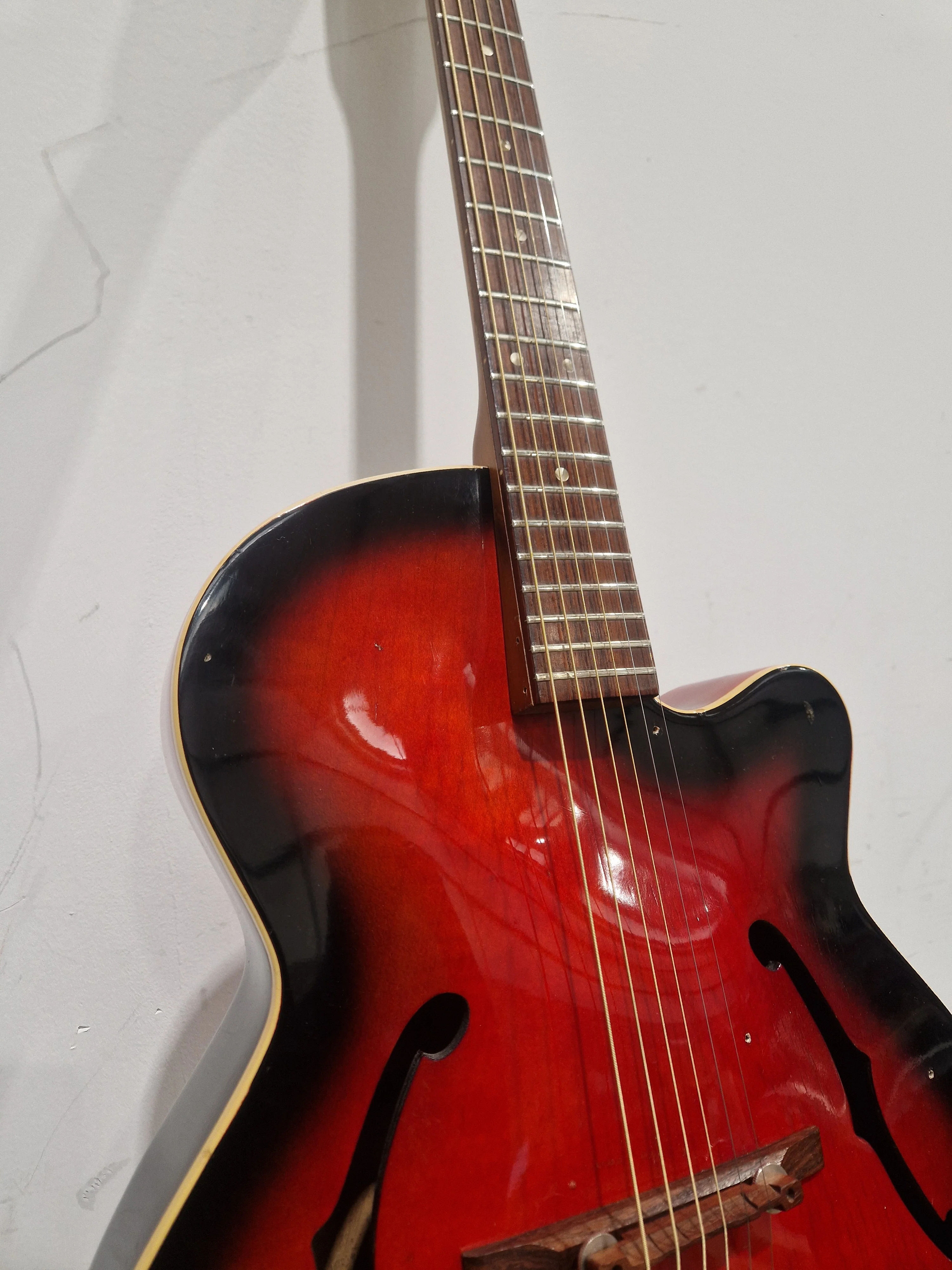 Framus Sorella 5/59, 1960’s, Black Rose, Acoustic Made In West Germany – Acoustic Guitar - Good - Image 15