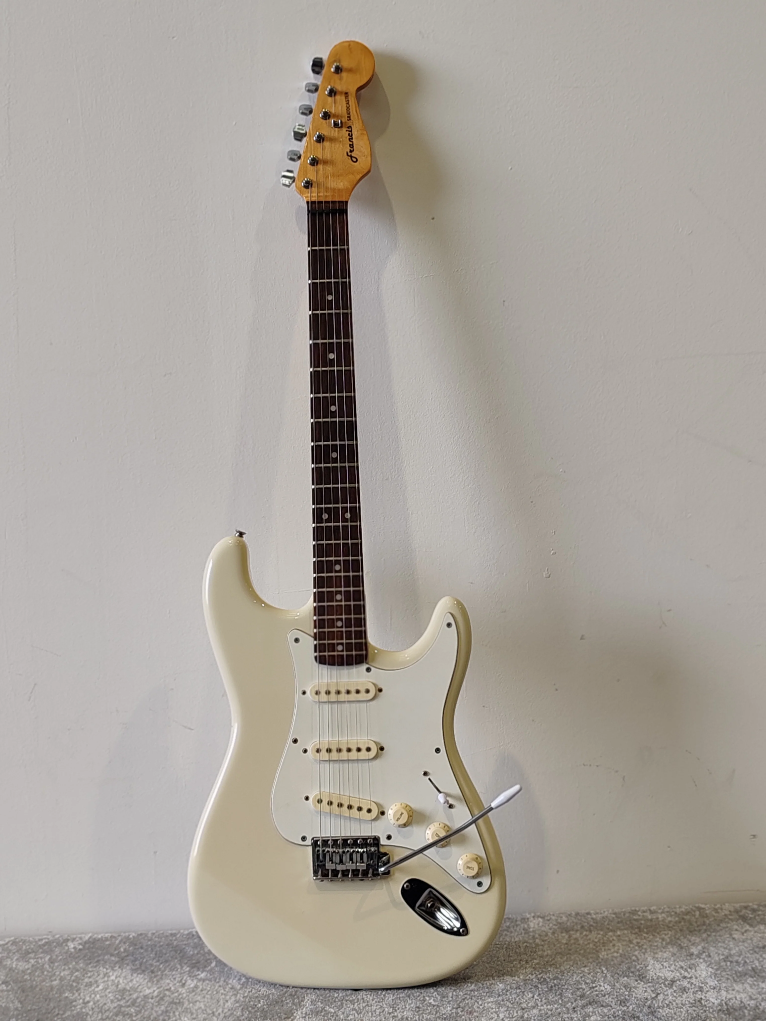 Francis Stratocaster Electric Guitar - Classic Tonewood Design - Very Good - Image 2