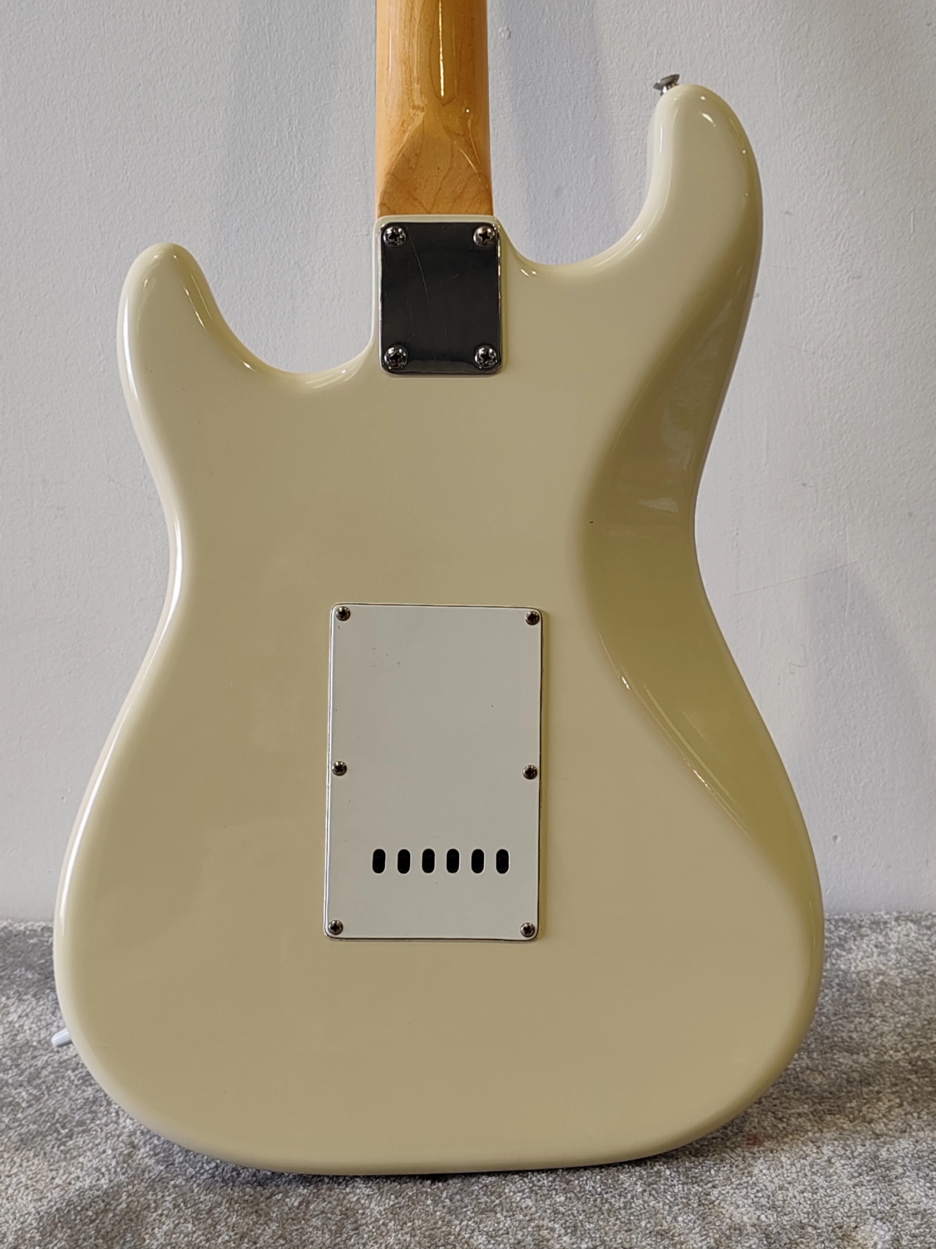 Francis Stratocaster Electric Guitar - Classic Tonewood Design - Very Good - Image 4