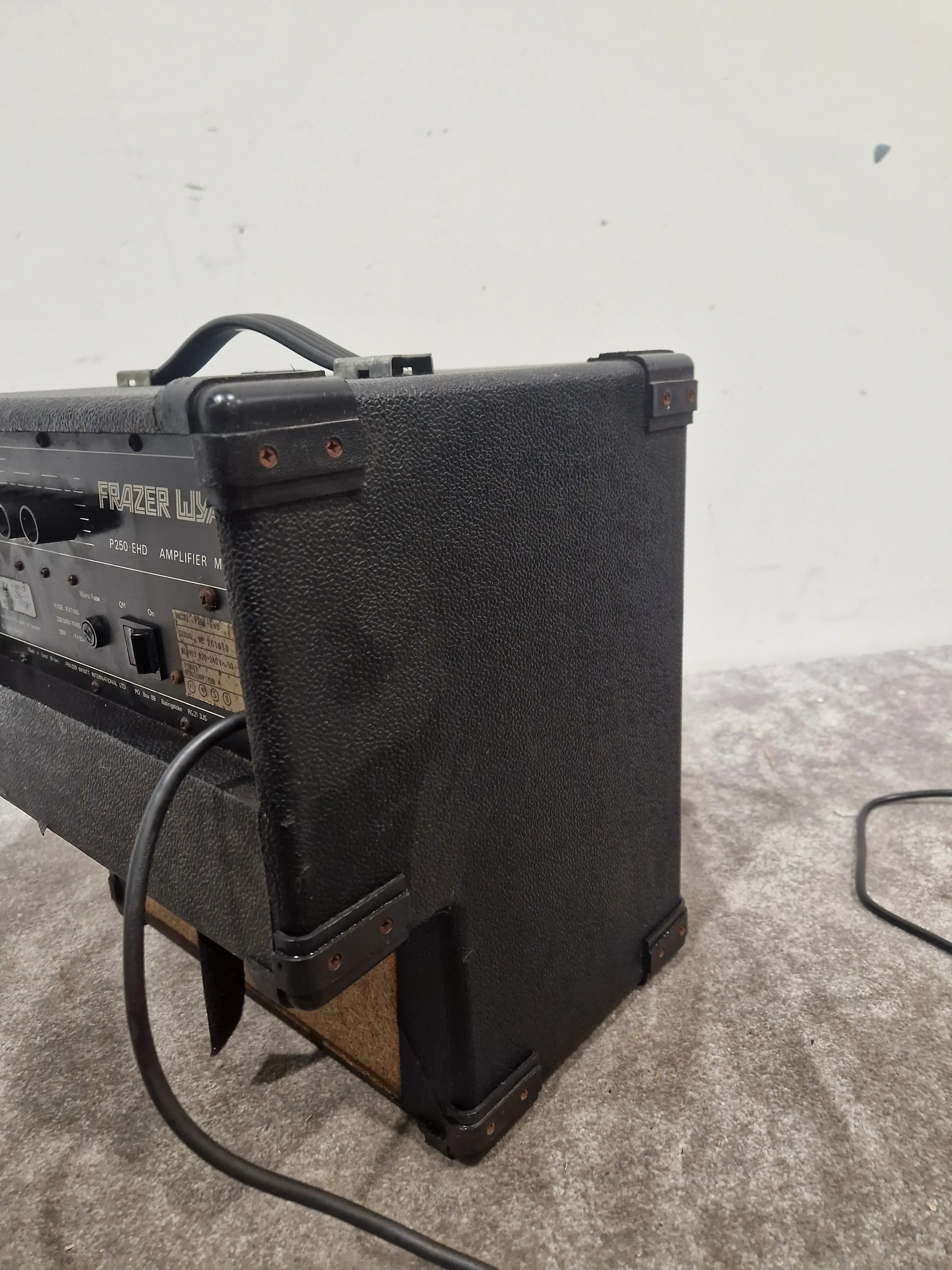 Frazer Wyatt MX 250 - Amplifier - Good w/ Power Cable - Image 13