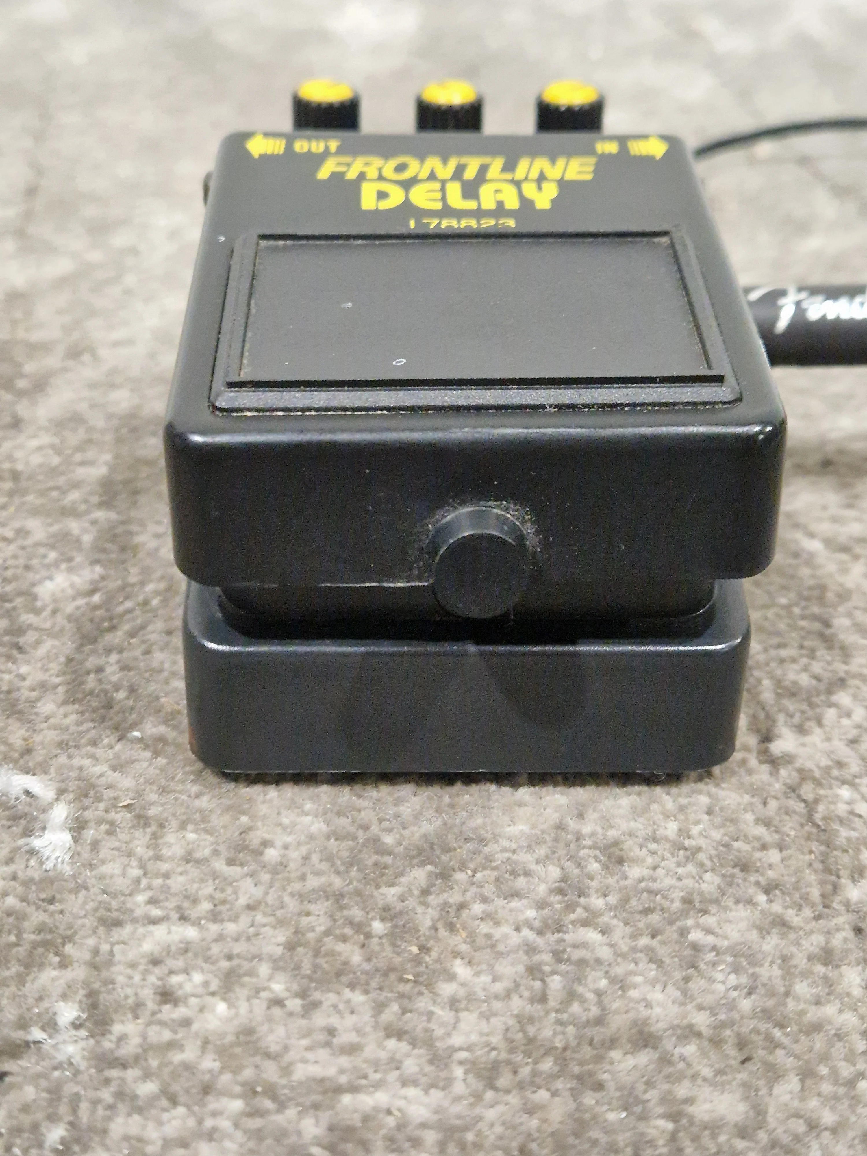 Frontline Delay 178823 - Guitar Effects Pedal - Delay - Black - Excellent - Image 4