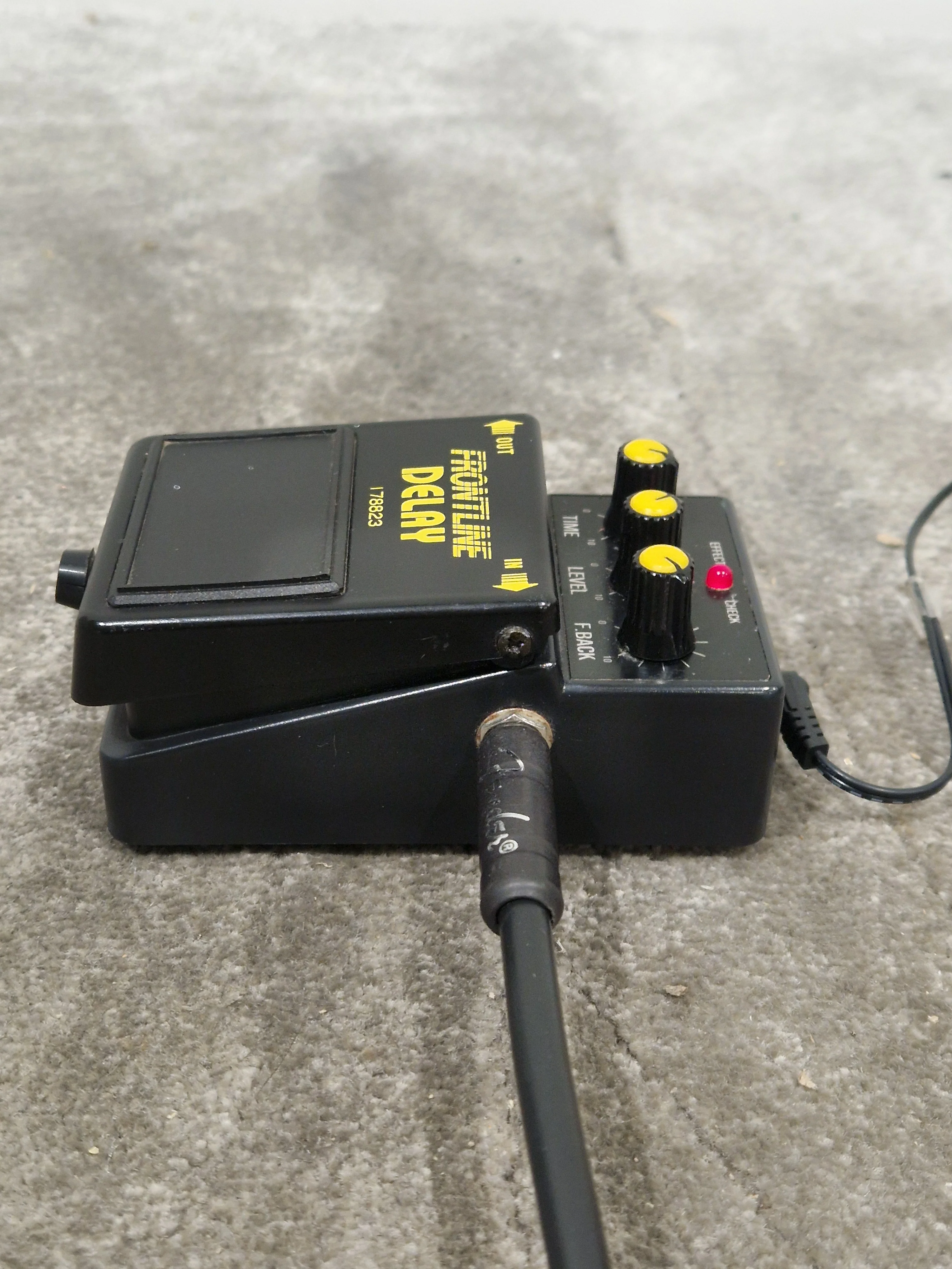 Frontline Delay 178823 - Guitar Effects Pedal - Delay - Black - Excellent - Image 7