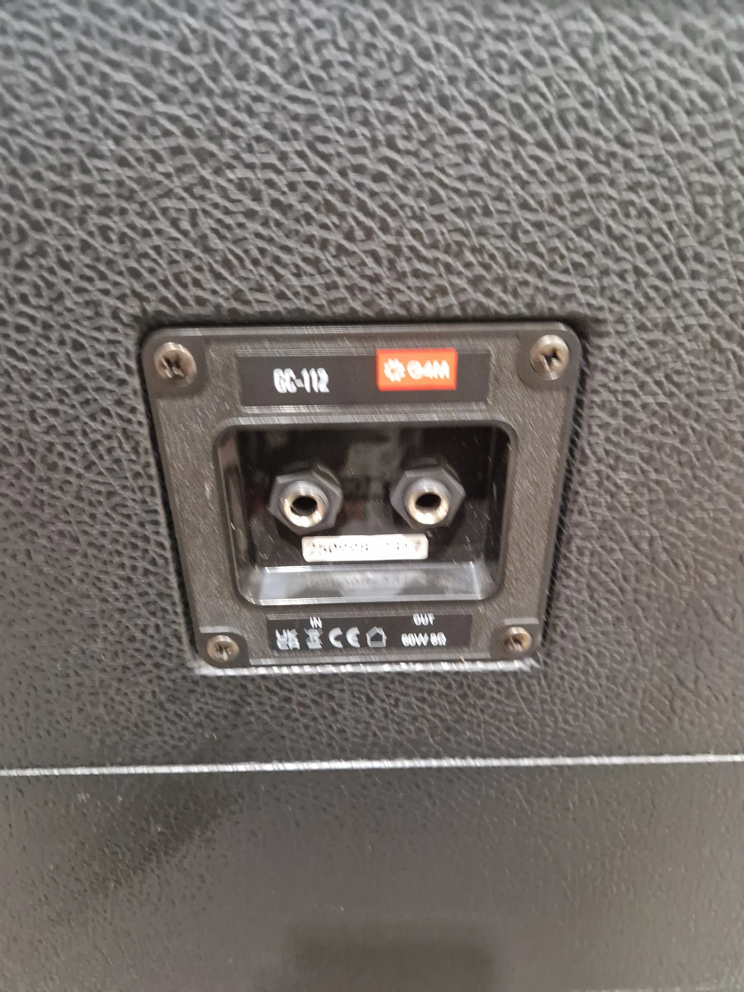 G4M Guitar Cabinet - 1x12 - Black - BP:£-2 - Excellent - Image 13