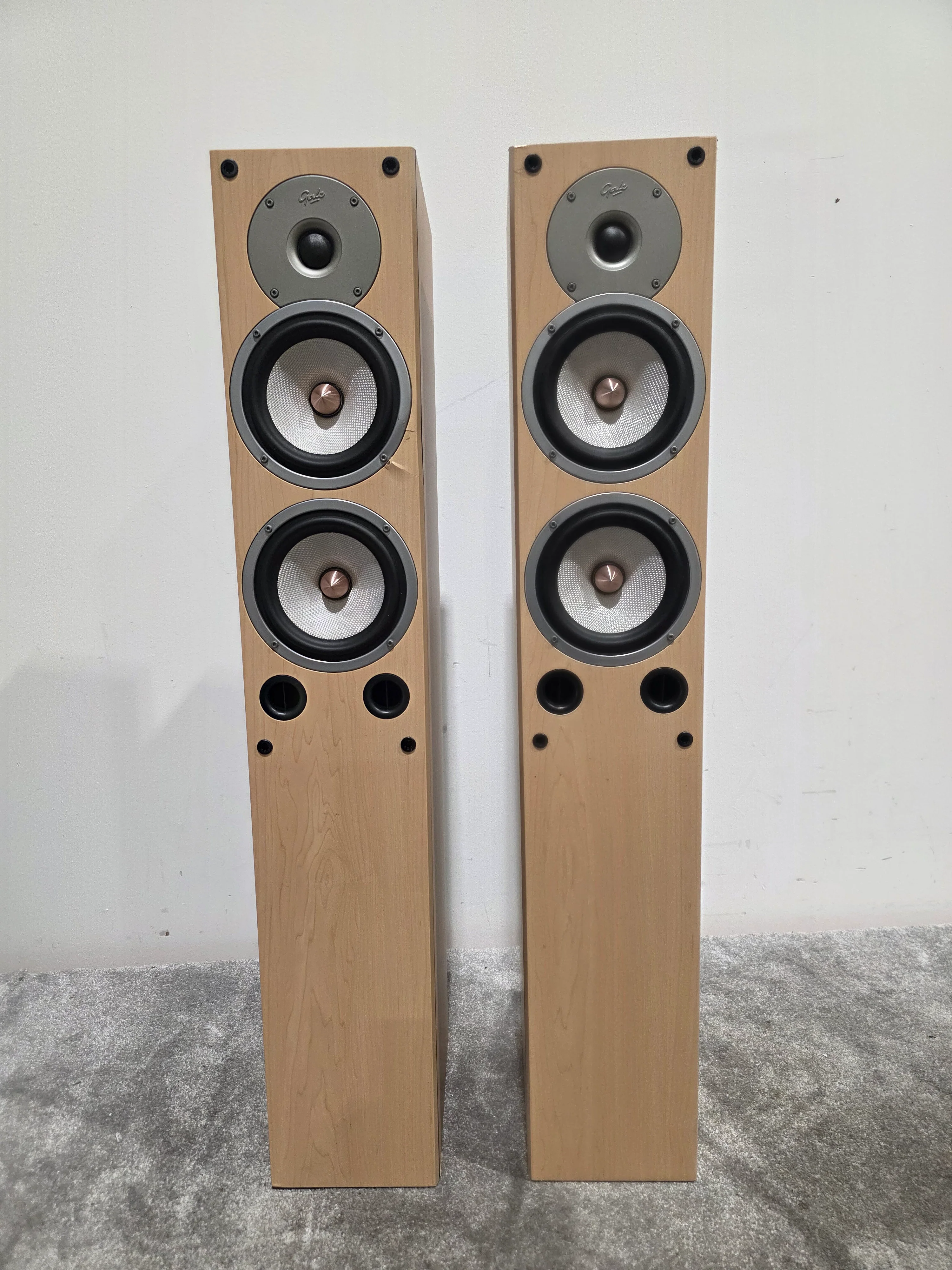 Gale 4040 - Tower Speakers - Pair - Wood - Good - Image 2