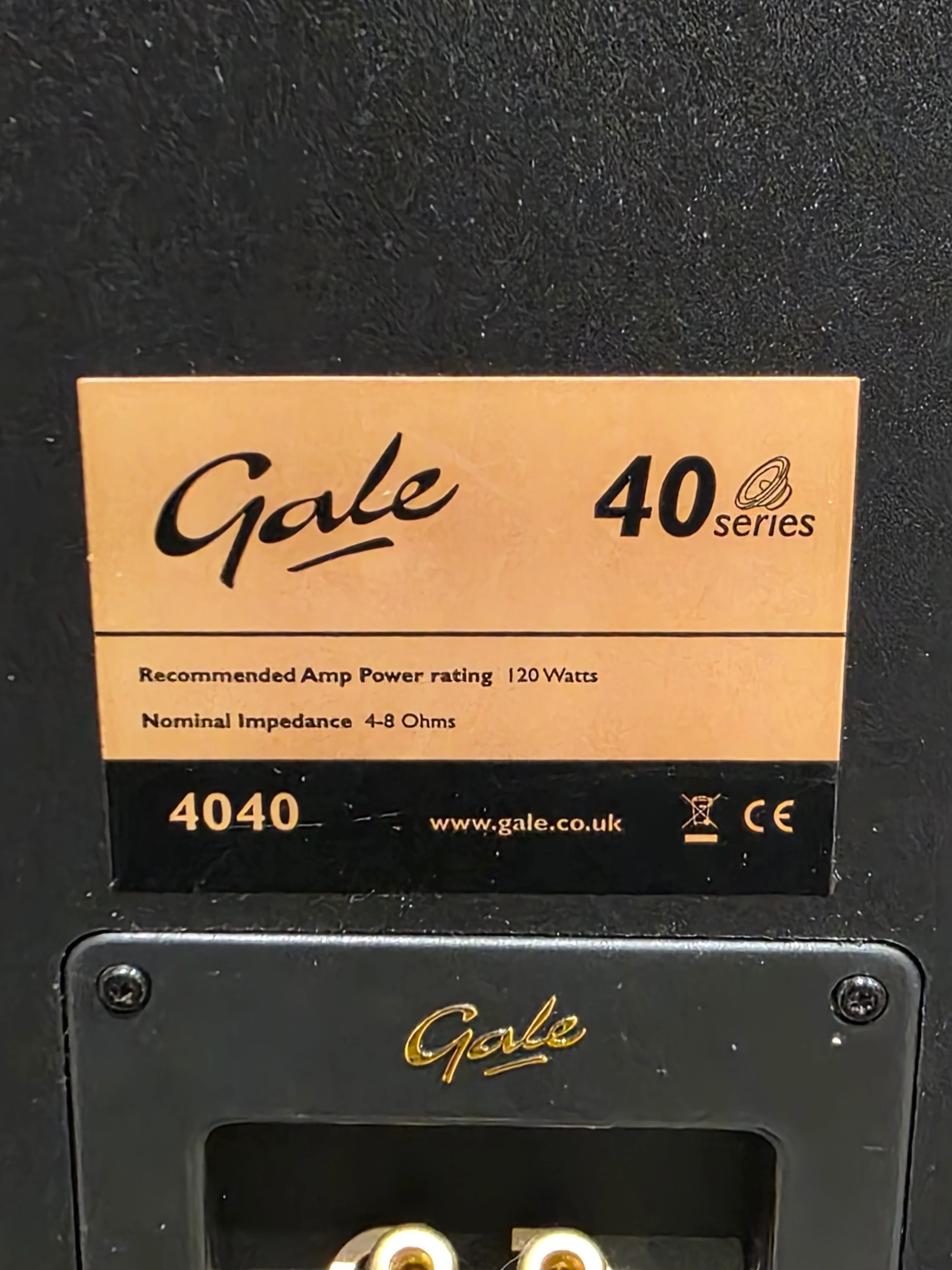 Gale 4040 - Tower Speakers - Pair - Wood - Good - Image 8