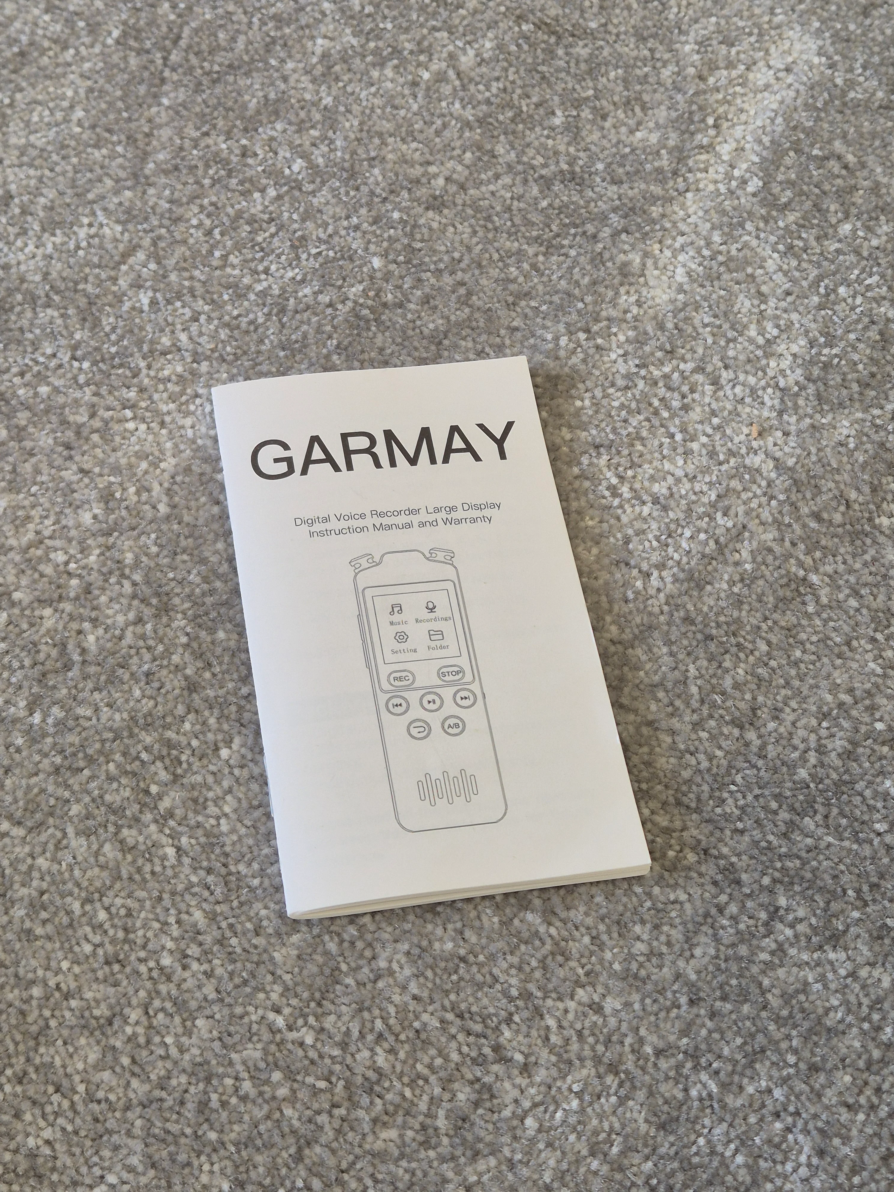 GARMAY - 1536Kbps PCM Digital Voice Recorder - Long Battery Life - Image 7