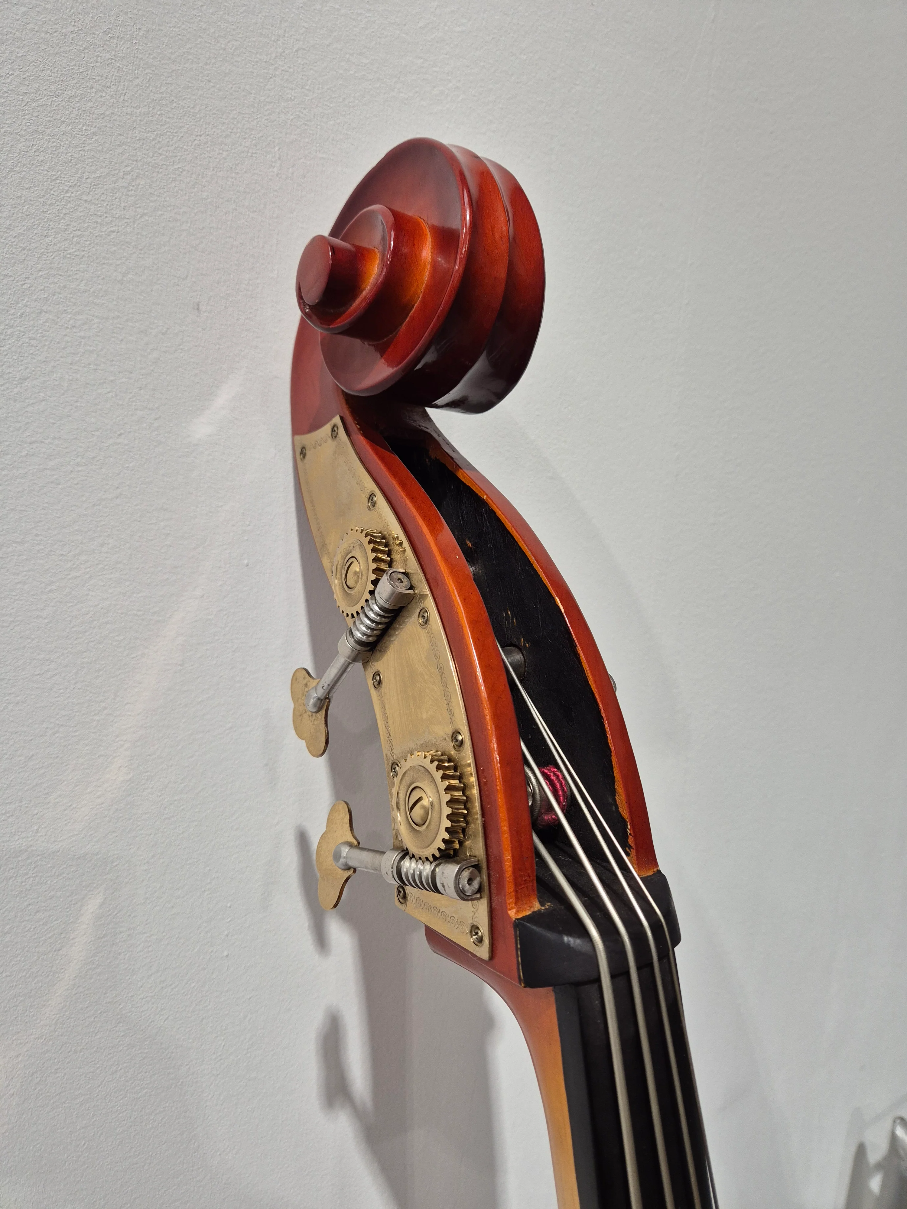 GEAR4MUSIC - 3/4 Jazz Double Bass - Rich Tone - Excellent w/ Hard Case - Image 10