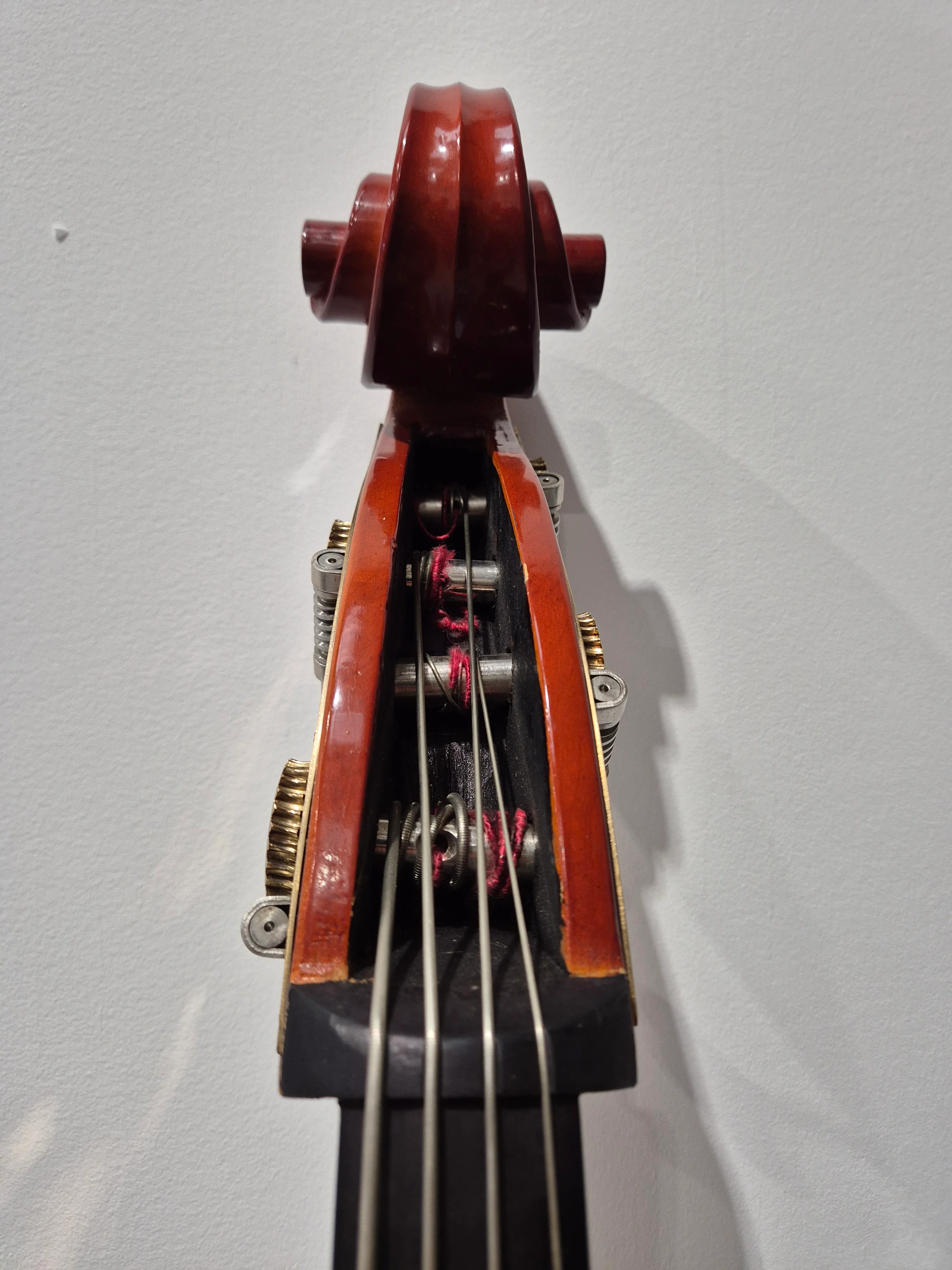 GEAR4MUSIC - 3/4 Jazz Double Bass - Rich Tone - Excellent w/ Hard Case - Image 11