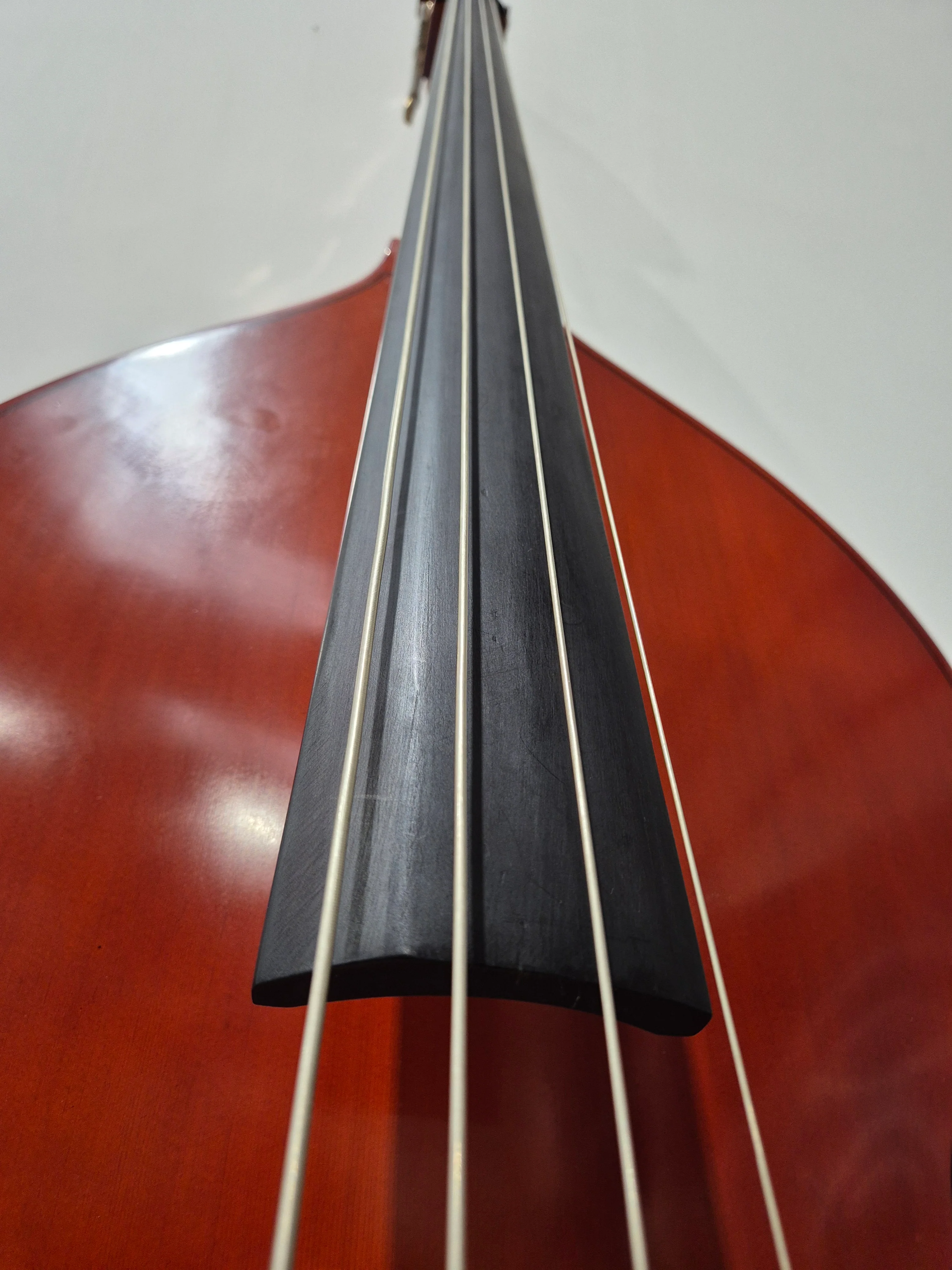 GEAR4MUSIC - 3/4 Jazz Double Bass - Rich Tone - Excellent w/ Hard Case - Image 4