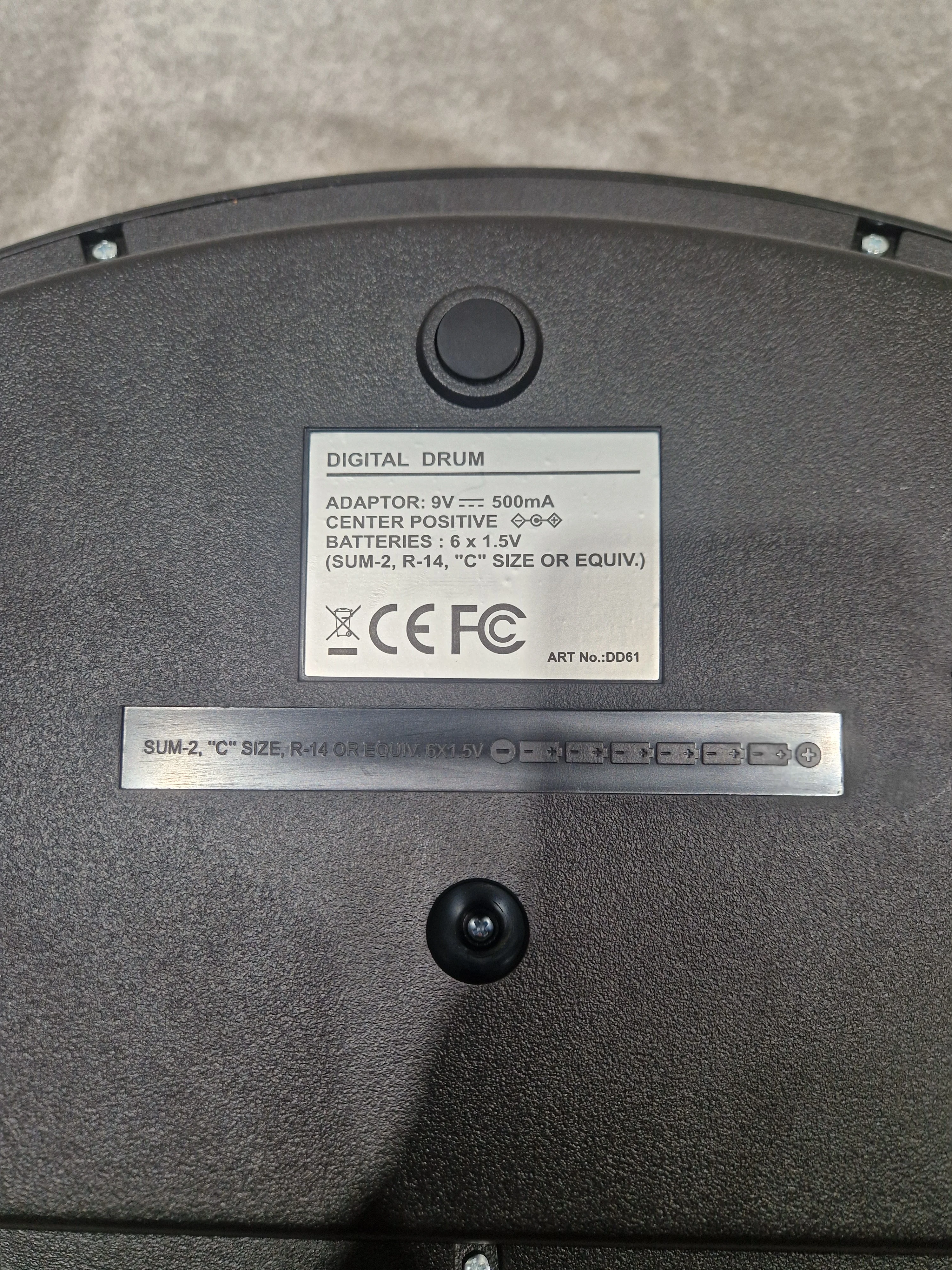 Gear4Music DD40 Digital 4 Pad Drum - Compact Design, Responsive Pads - Excellent w/ Sticks and Power Supply - Image 11