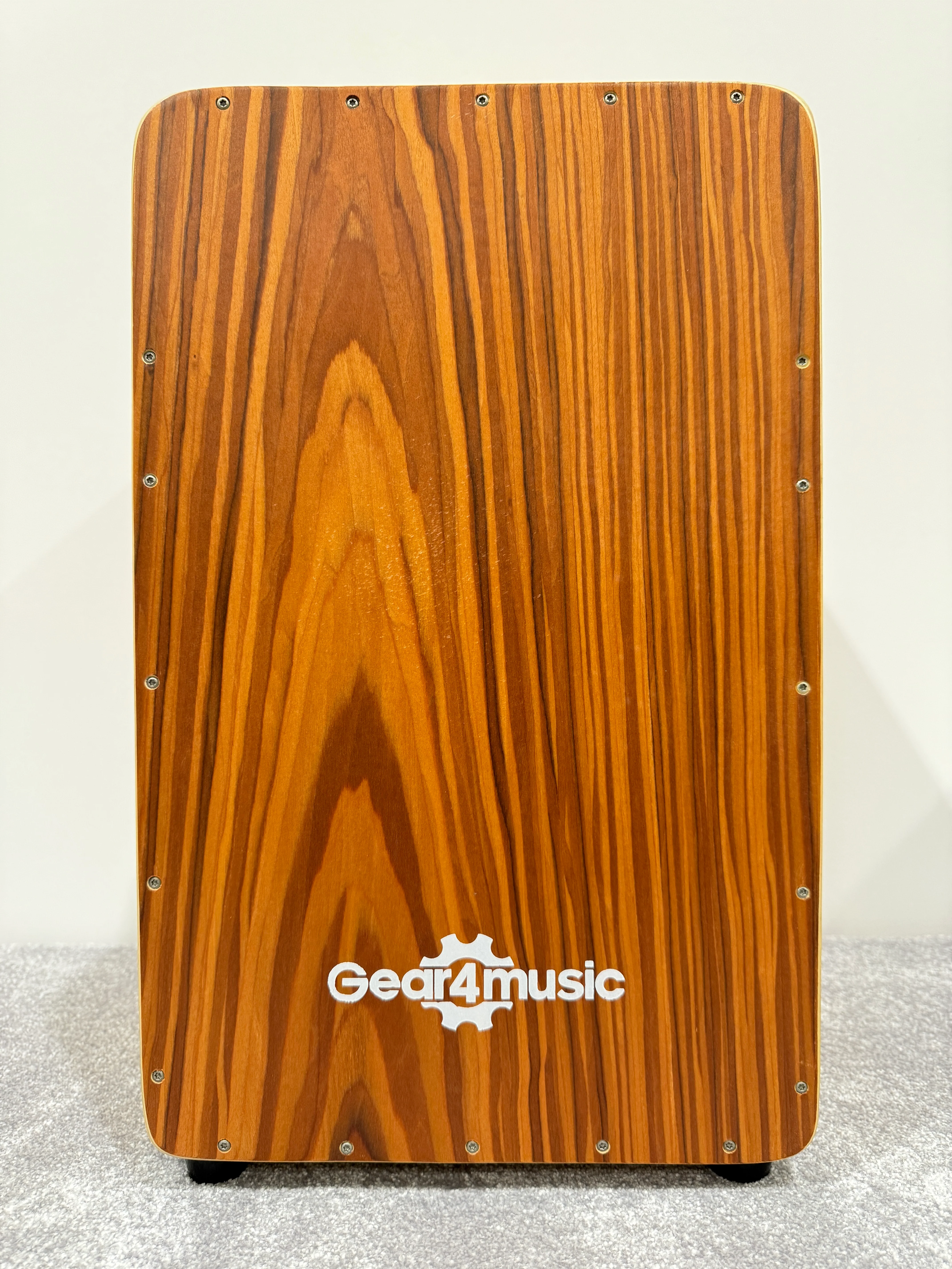 Gear4Music (G4M) Drum Box / Cajon - Teak with Travel Case - Image 2