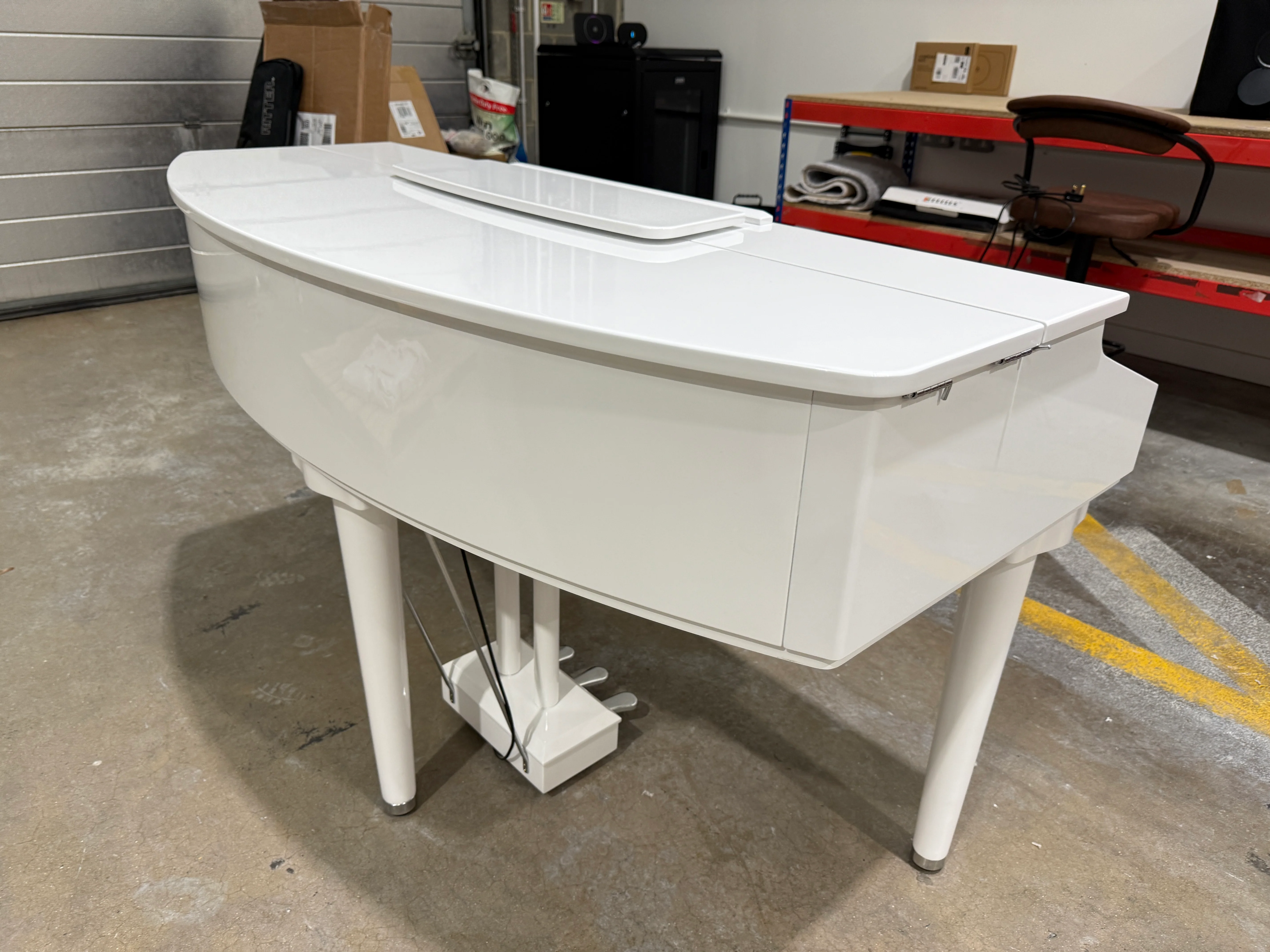 Gear4Music Grand Digital Piano - Model GDP-200 - Gloss White RRP £1349 - Image 10