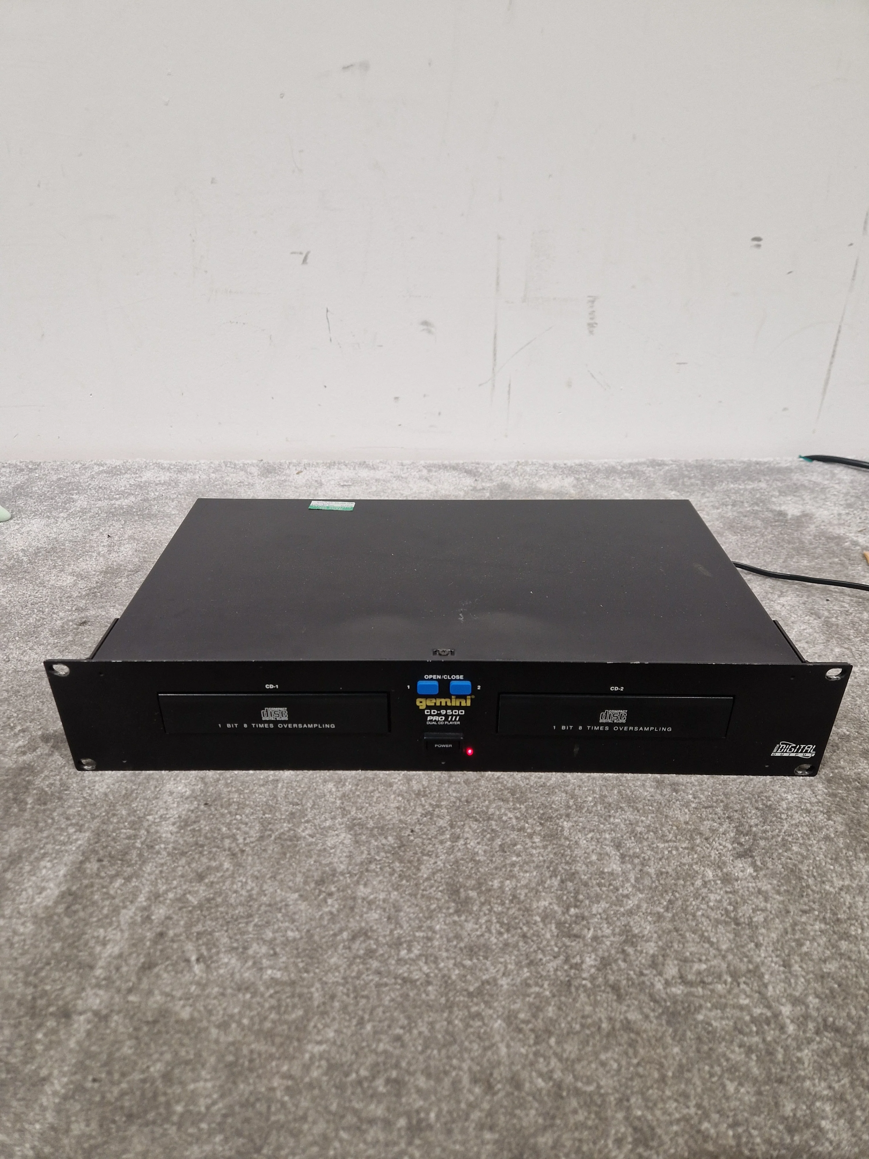 Gemini CD-9500PRO 3 - Professional Dual CD Player, Pitch Control - Good - Image 14