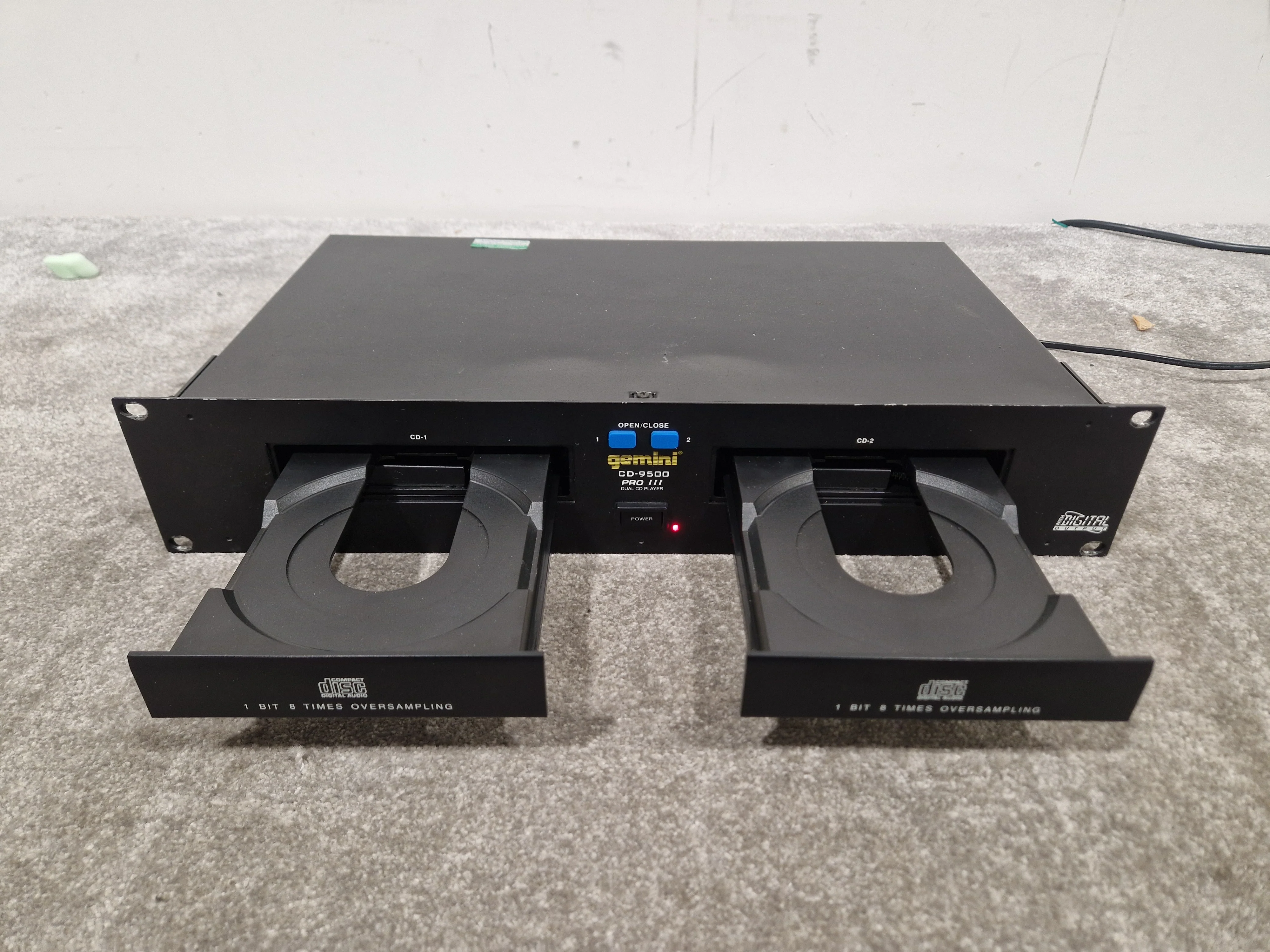Gemini CD-9500PRO 3 - Professional Dual CD Player, Pitch Control - Good - Image 15
