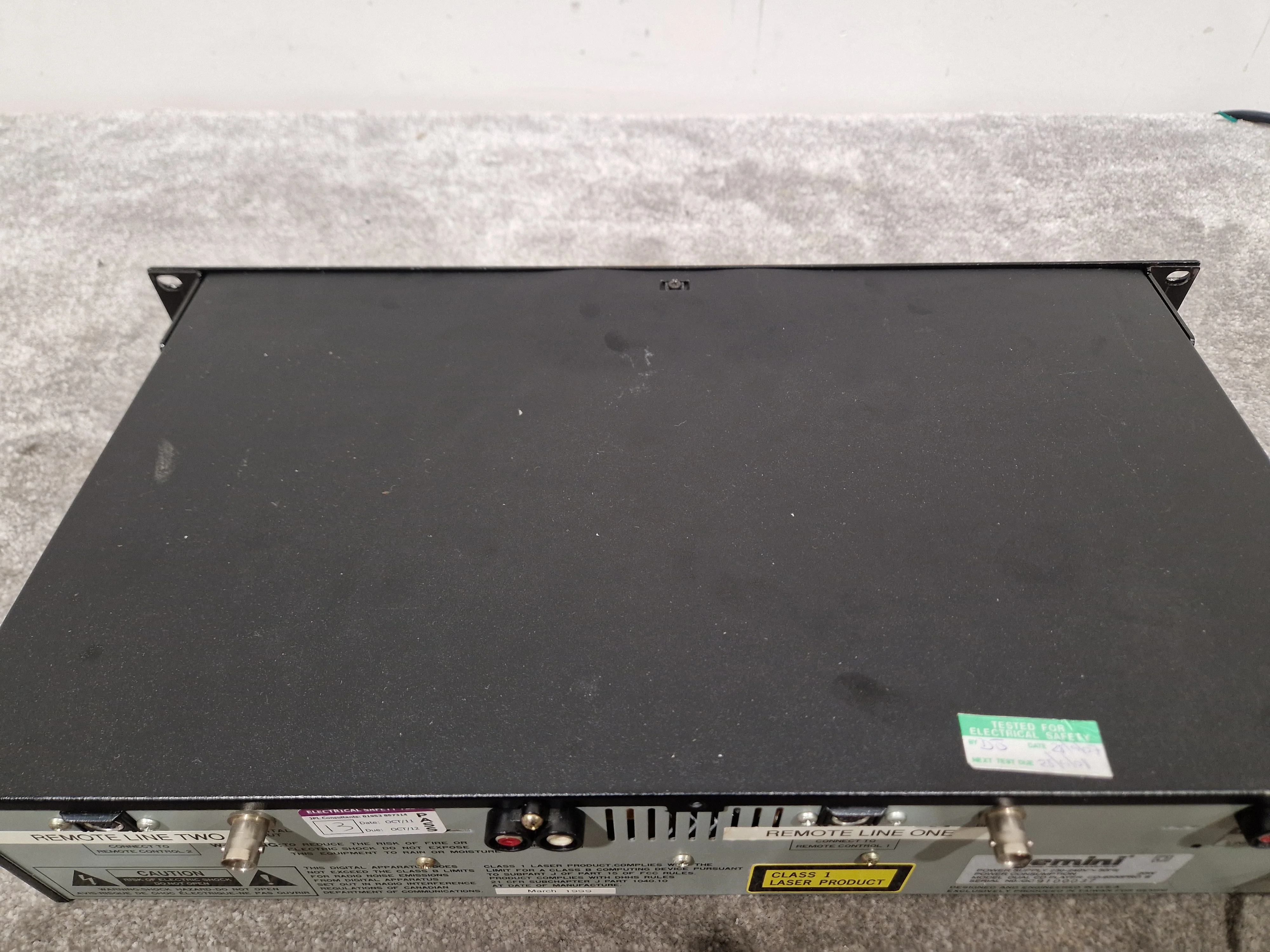 Gemini CD-9500PRO 3 - Professional Dual CD Player, Pitch Control - Good - Image 18