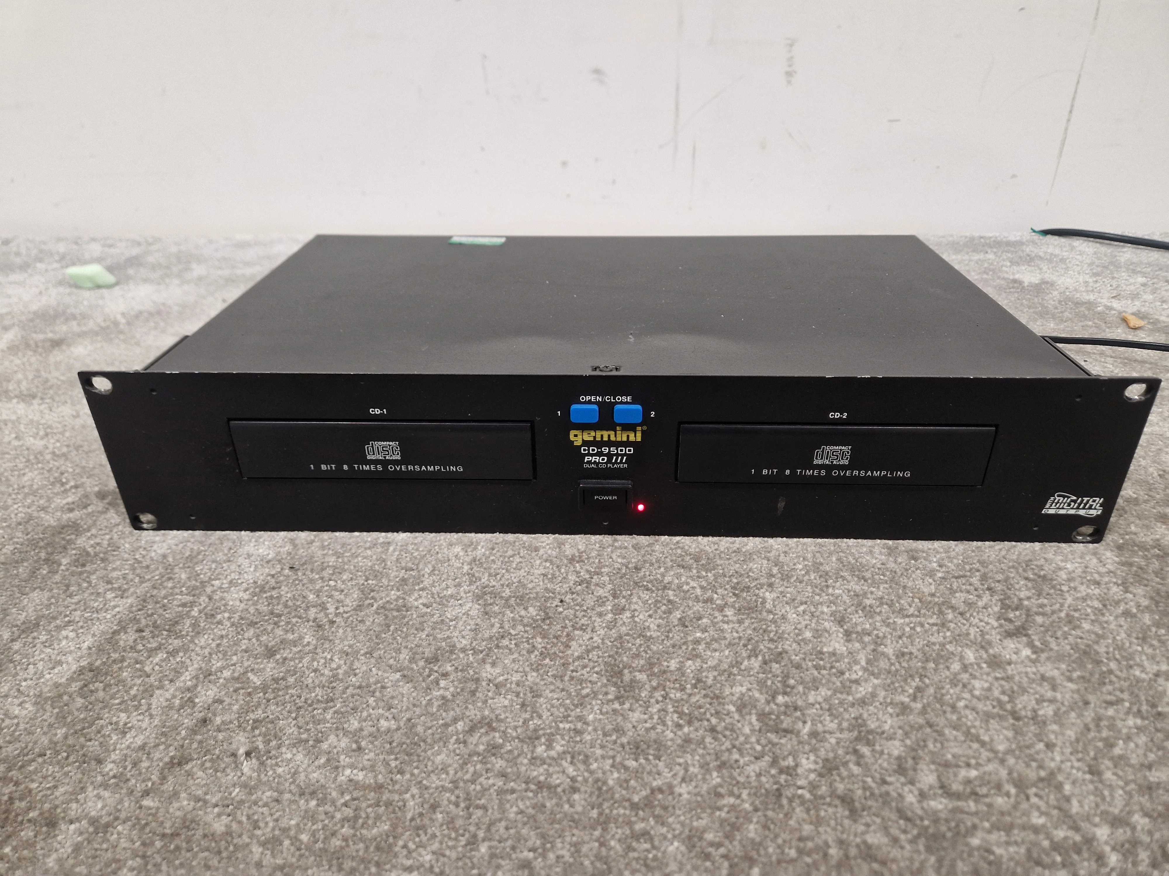 Gemini CD-9500PRO 3 - Professional Dual CD Player, Pitch Control - Good - Image 22