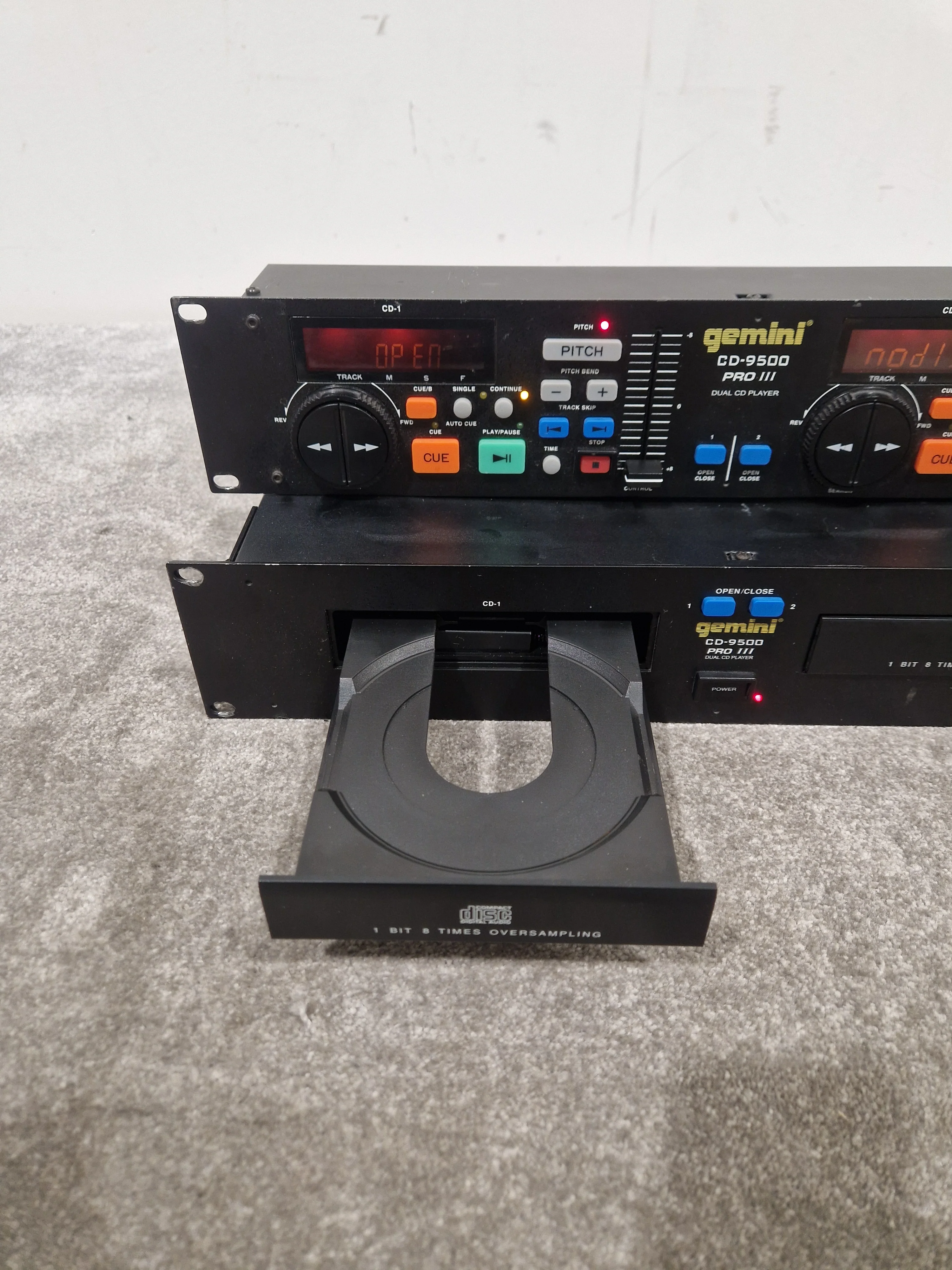 Gemini CD-9500PRO 3 - Professional Dual CD Player, Pitch Control - Good - Image 5