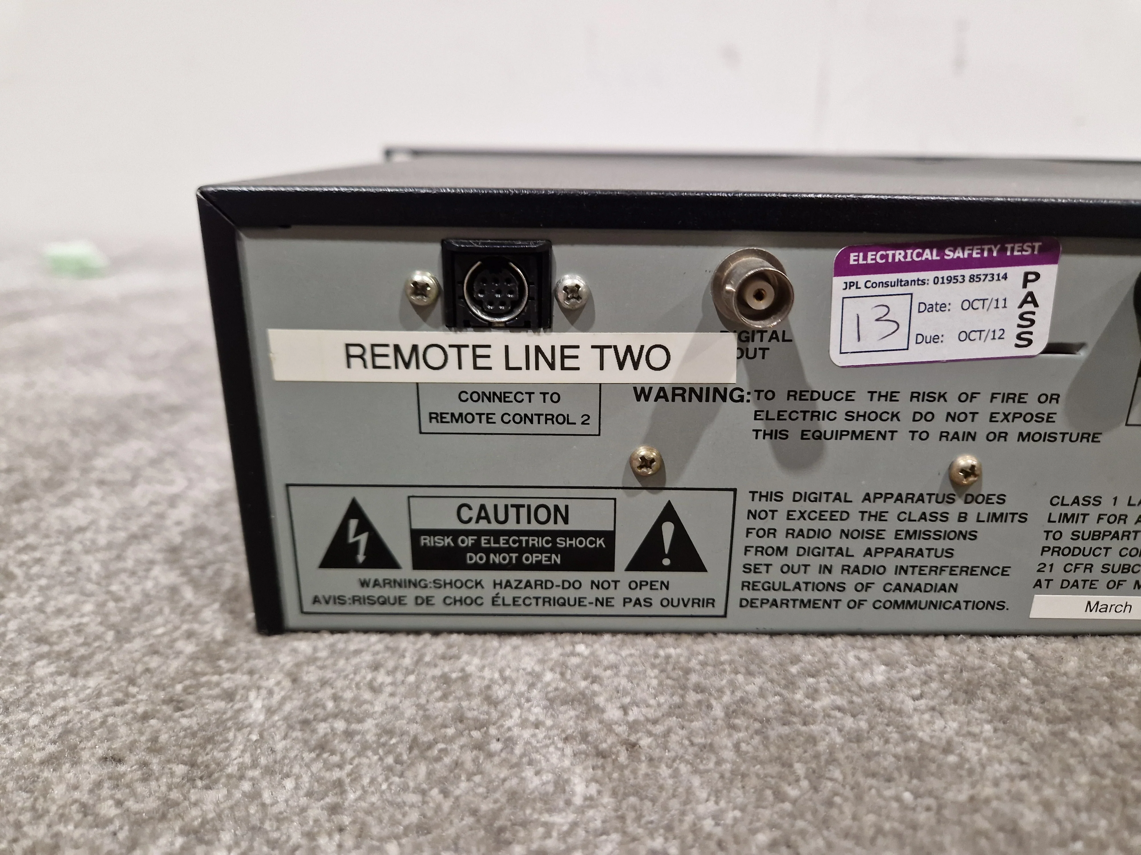Gemini CD-9500PRO 3 - Professional Dual CD Player, Pitch Control - Good - Image 7
