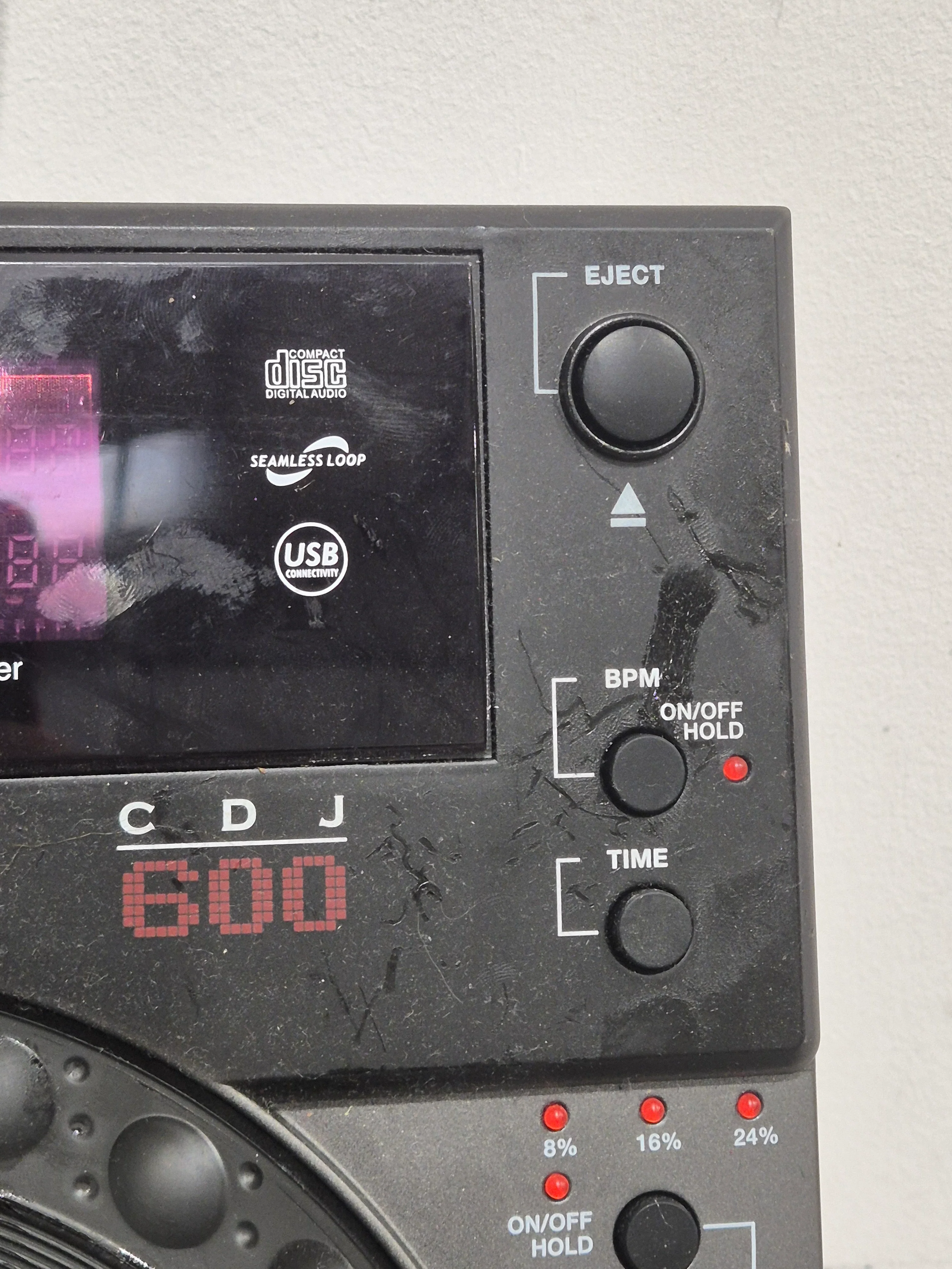 Gemini CDJ-600 – CD/MP3 DJ Player – Spares or Repair - Image 4