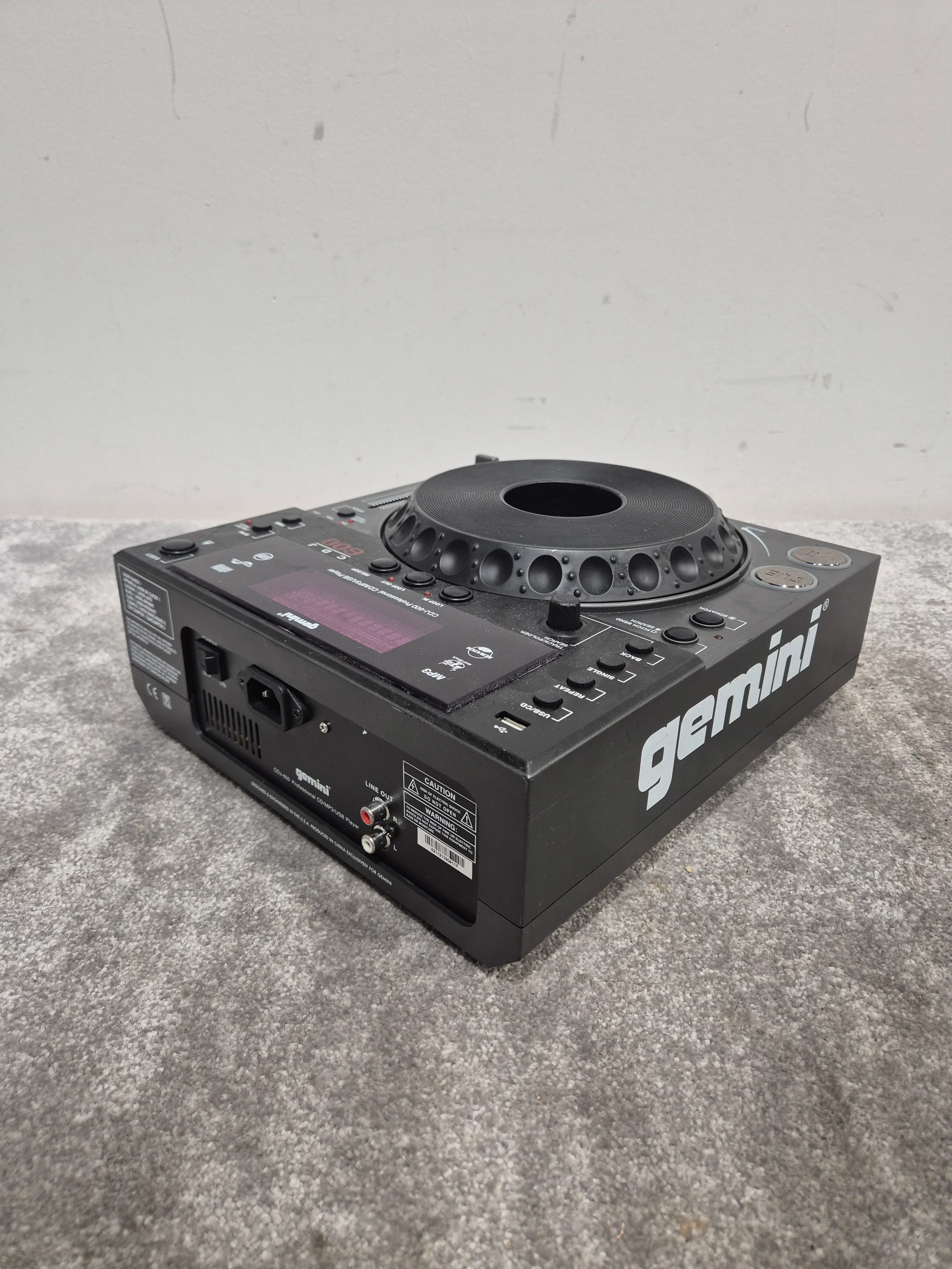 Gemini CDJ-600 – CD/MP3 DJ Player – Spares or Repair - Image 6