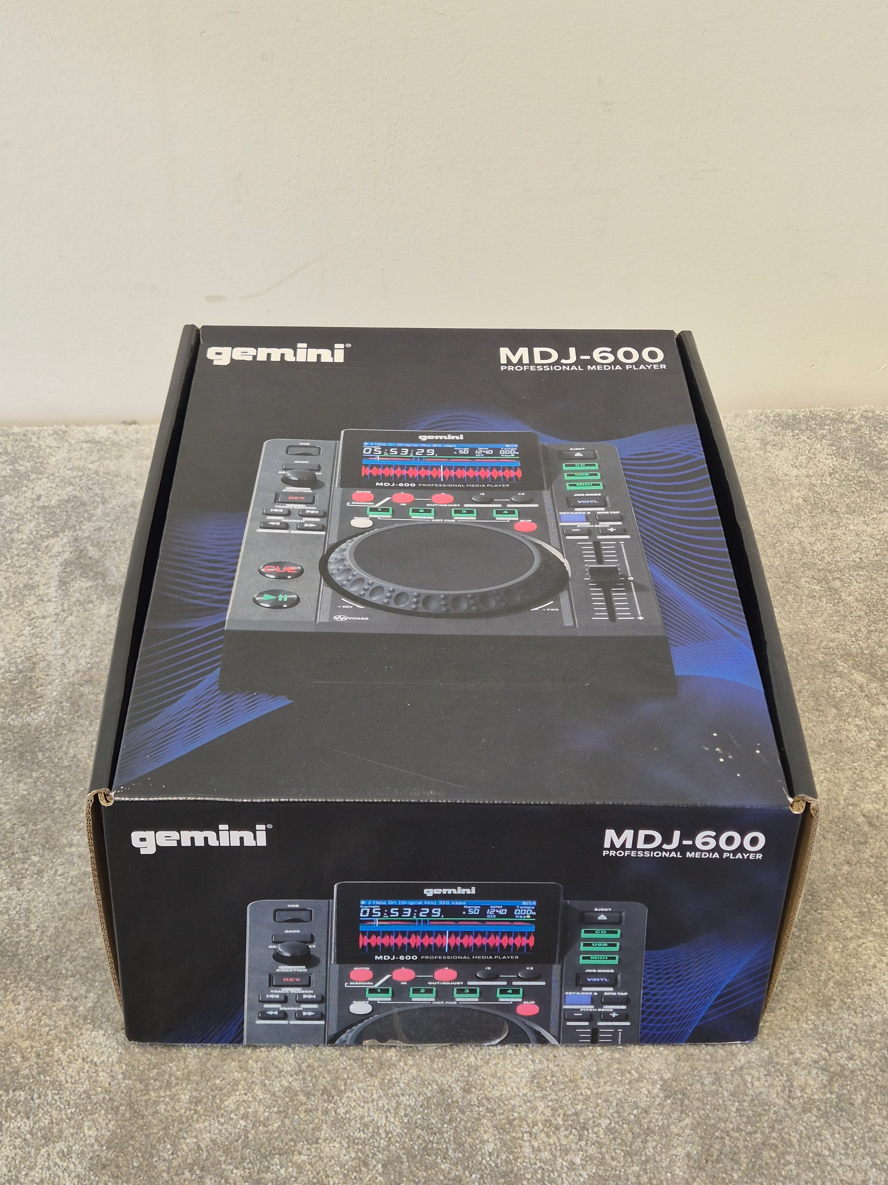 Gemini MDJ-600 - Professional CD and USB Media Player w/ Original Box - Image 2