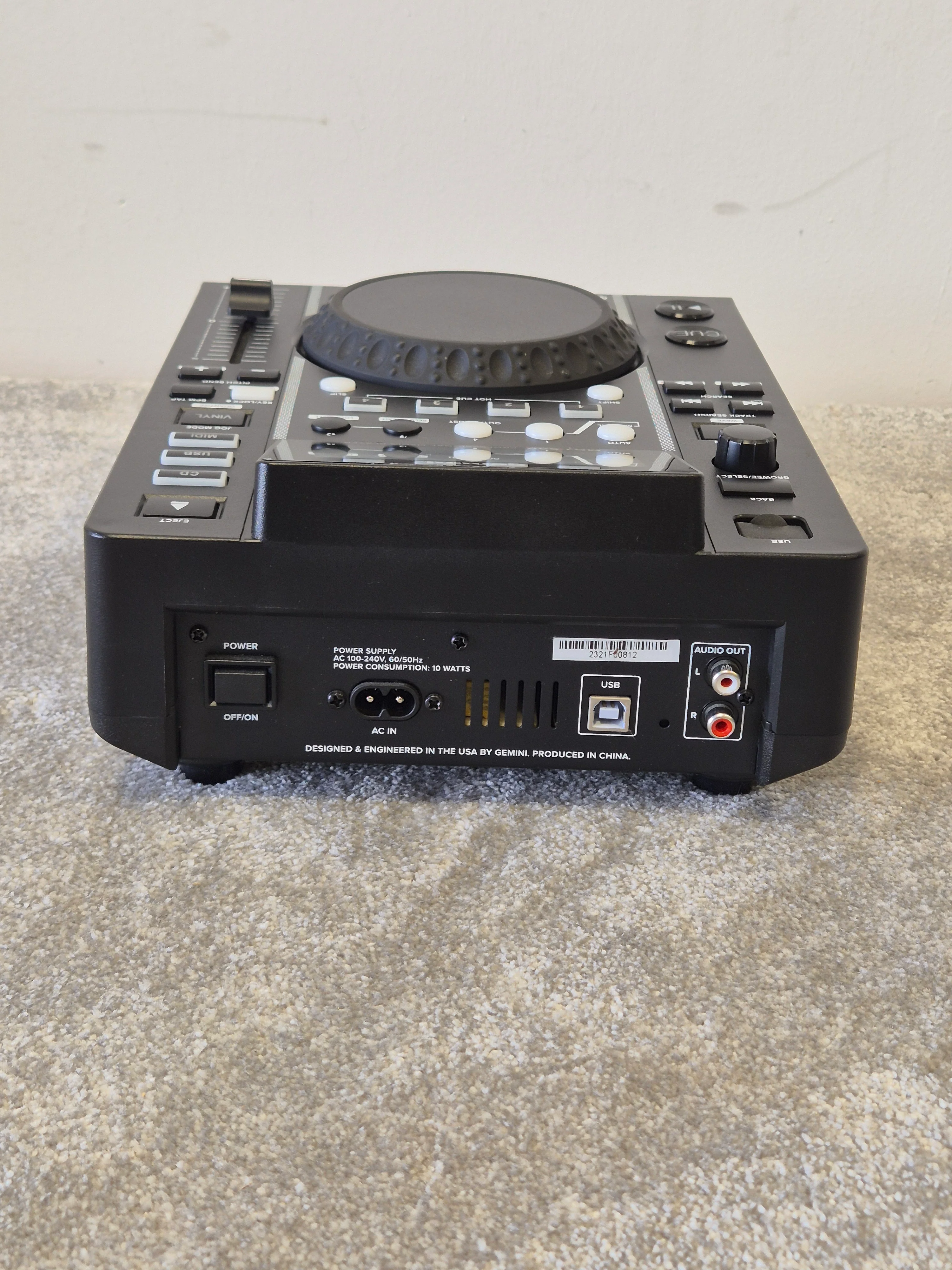 Gemini MDJ-600 - Professional CD and USB Media Player w/ Original Box - Image 5