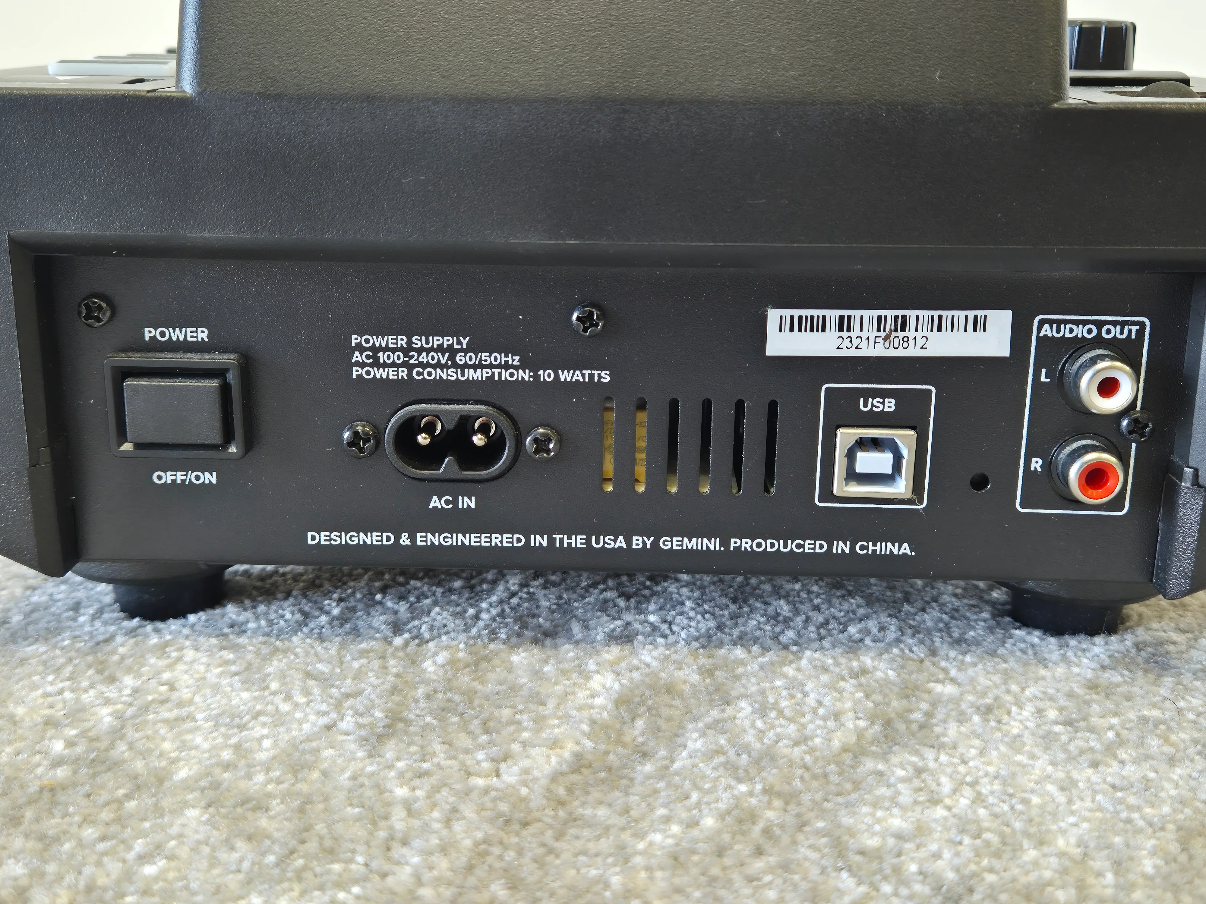 Gemini MDJ-600 - Professional CD and USB Media Player w/ Original Box - Image 6