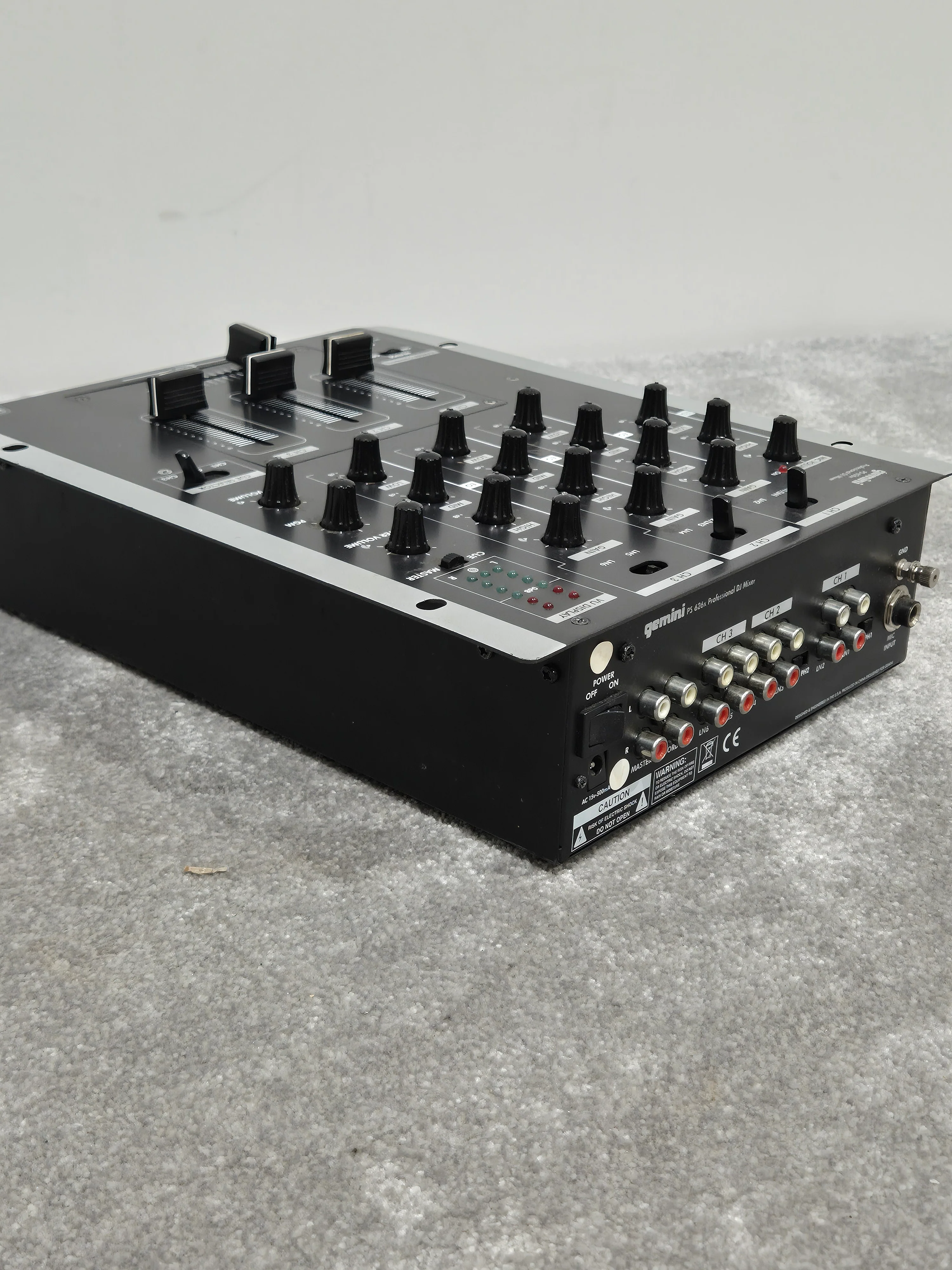 Gemini PS-626x - Professional 3-Channel DJ Mixer (Read Description) - Image 5