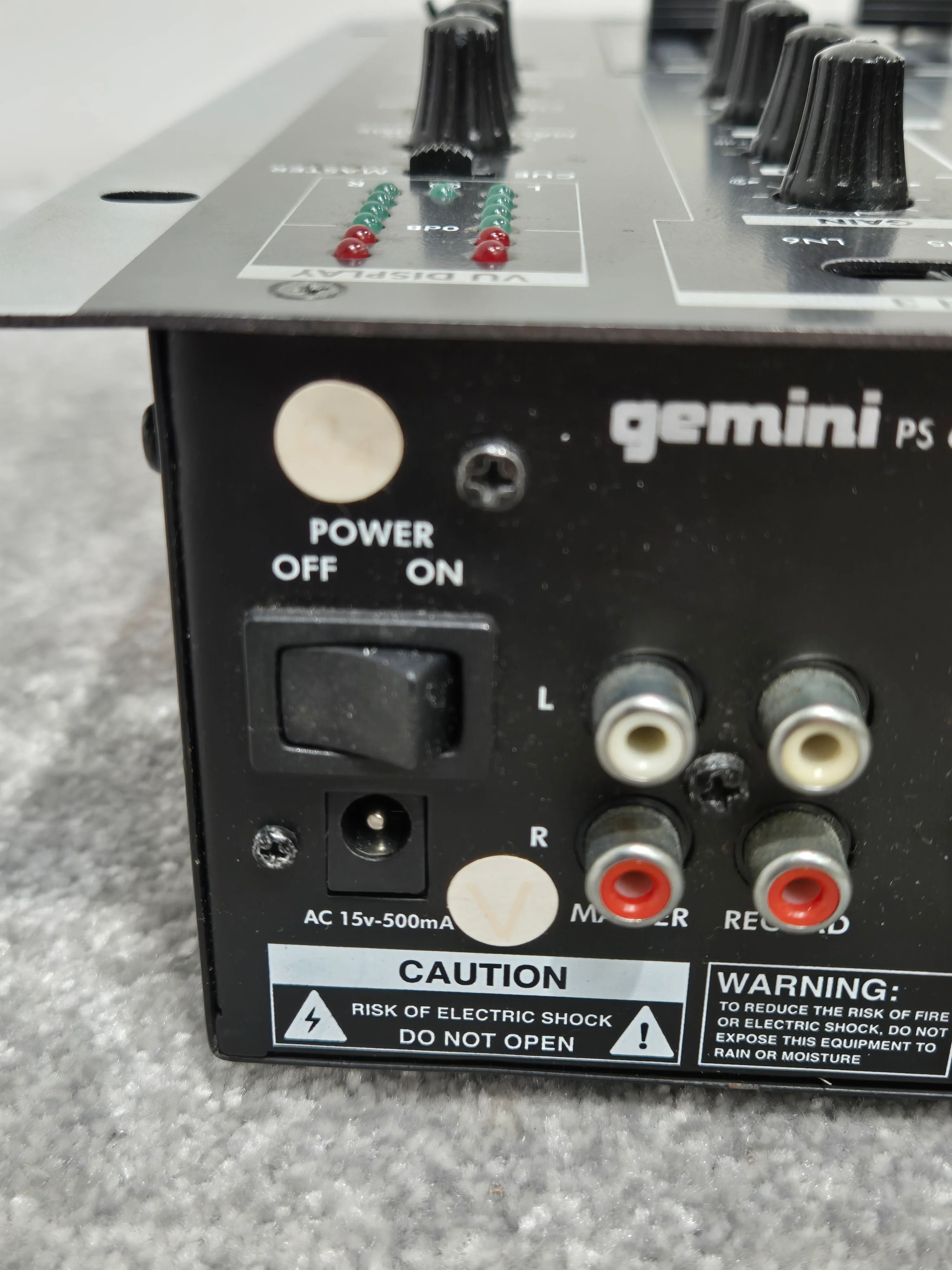 Gemini PS-626x - Professional 3-Channel DJ Mixer (Read Description) - Image 9