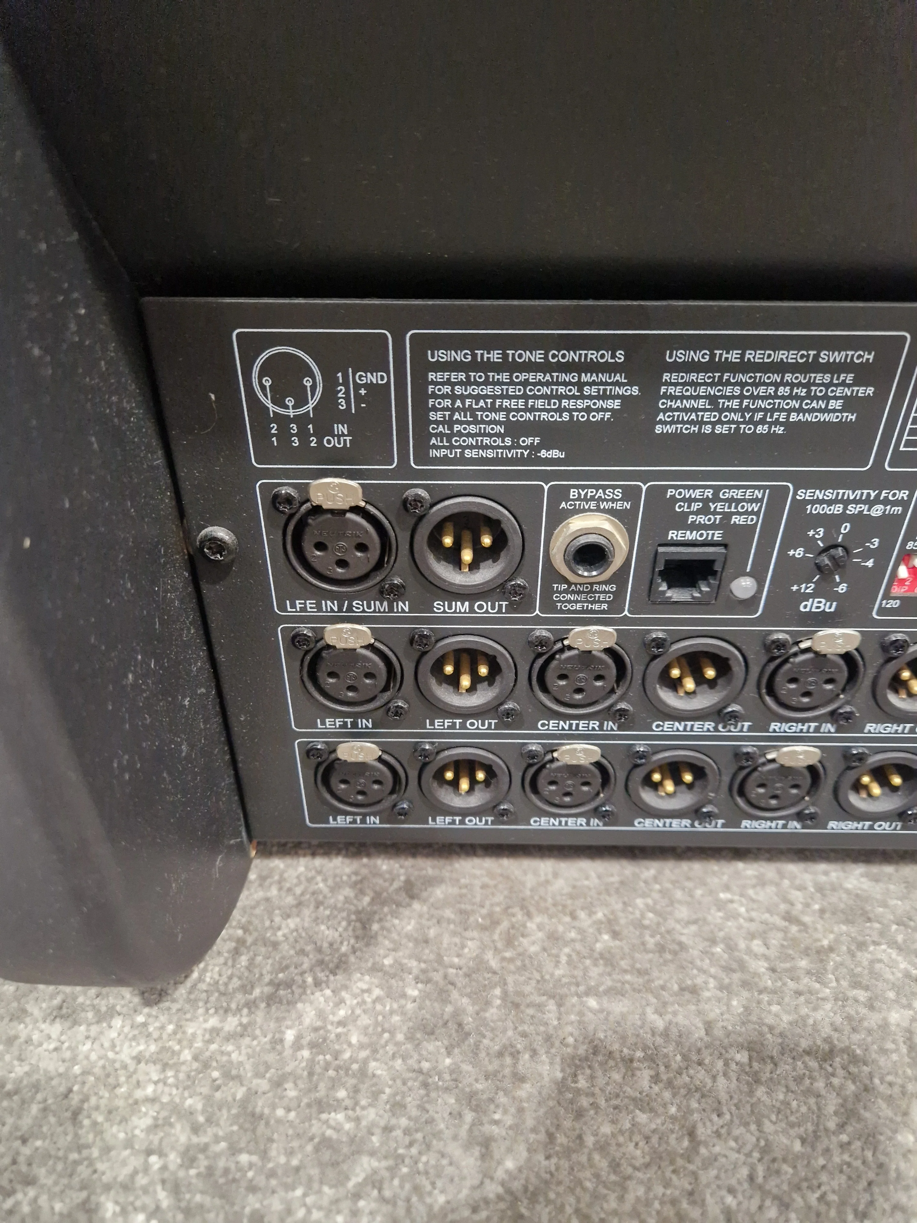 Genelec 7060B Active Subwoofer - Precise Bass Response - Very Good w/ Power Supply - Image 9