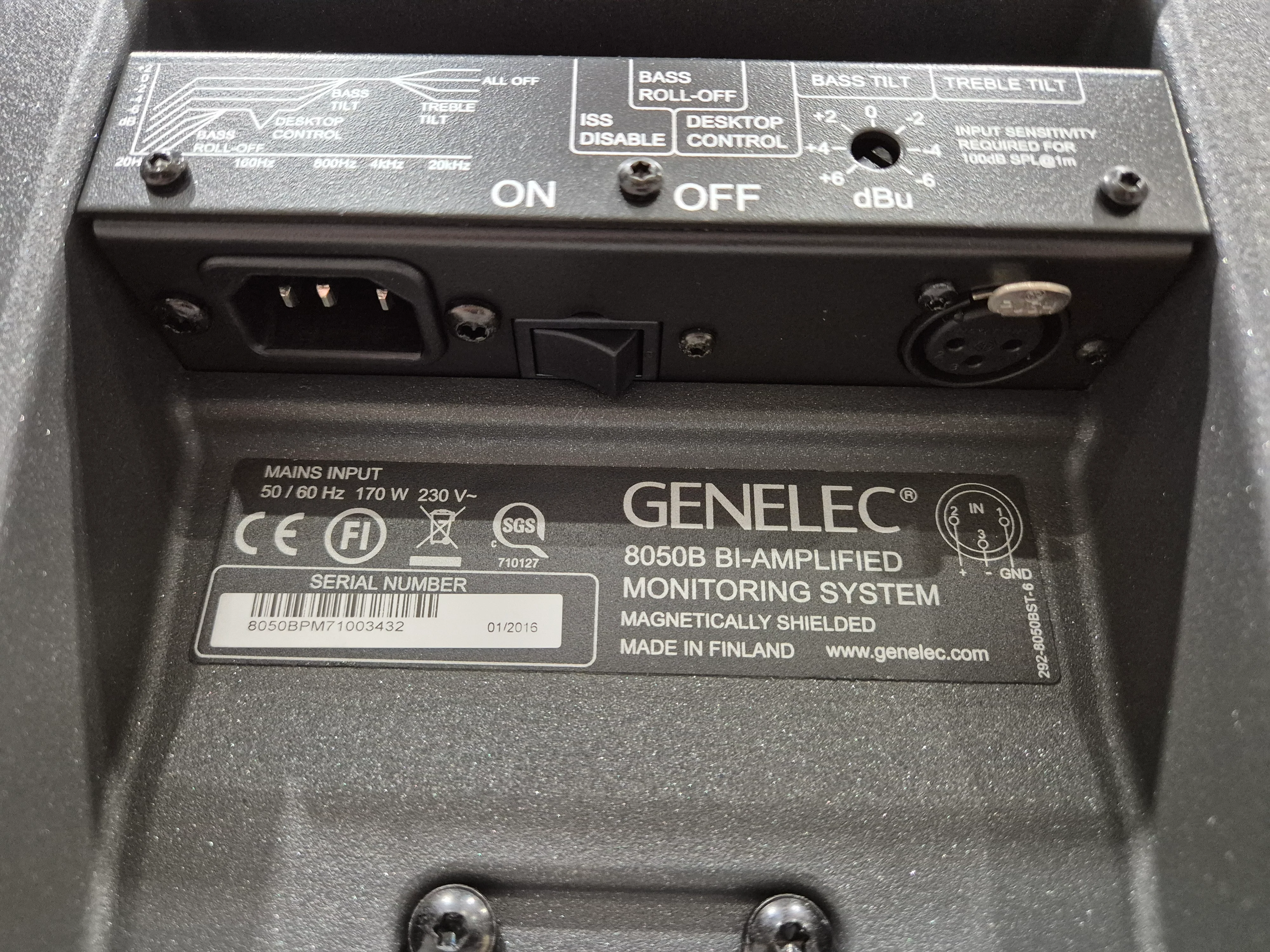 Genelec 8050B – 8" Active Studio Monitor – Excellent - Image 6