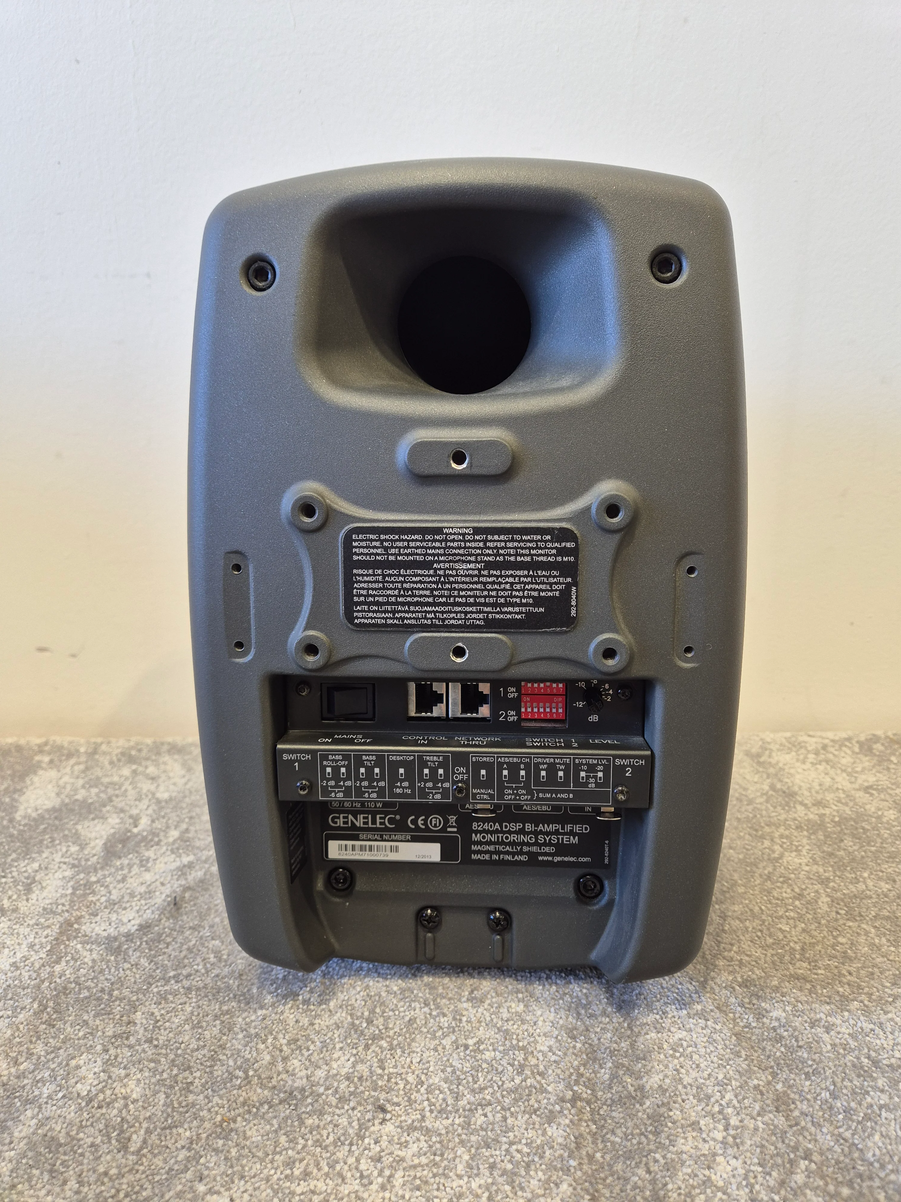 Genelec 8240APM Monitor Speaker - Intelligent Active Monitoring - Very Good w/ Power Supply - Image 4