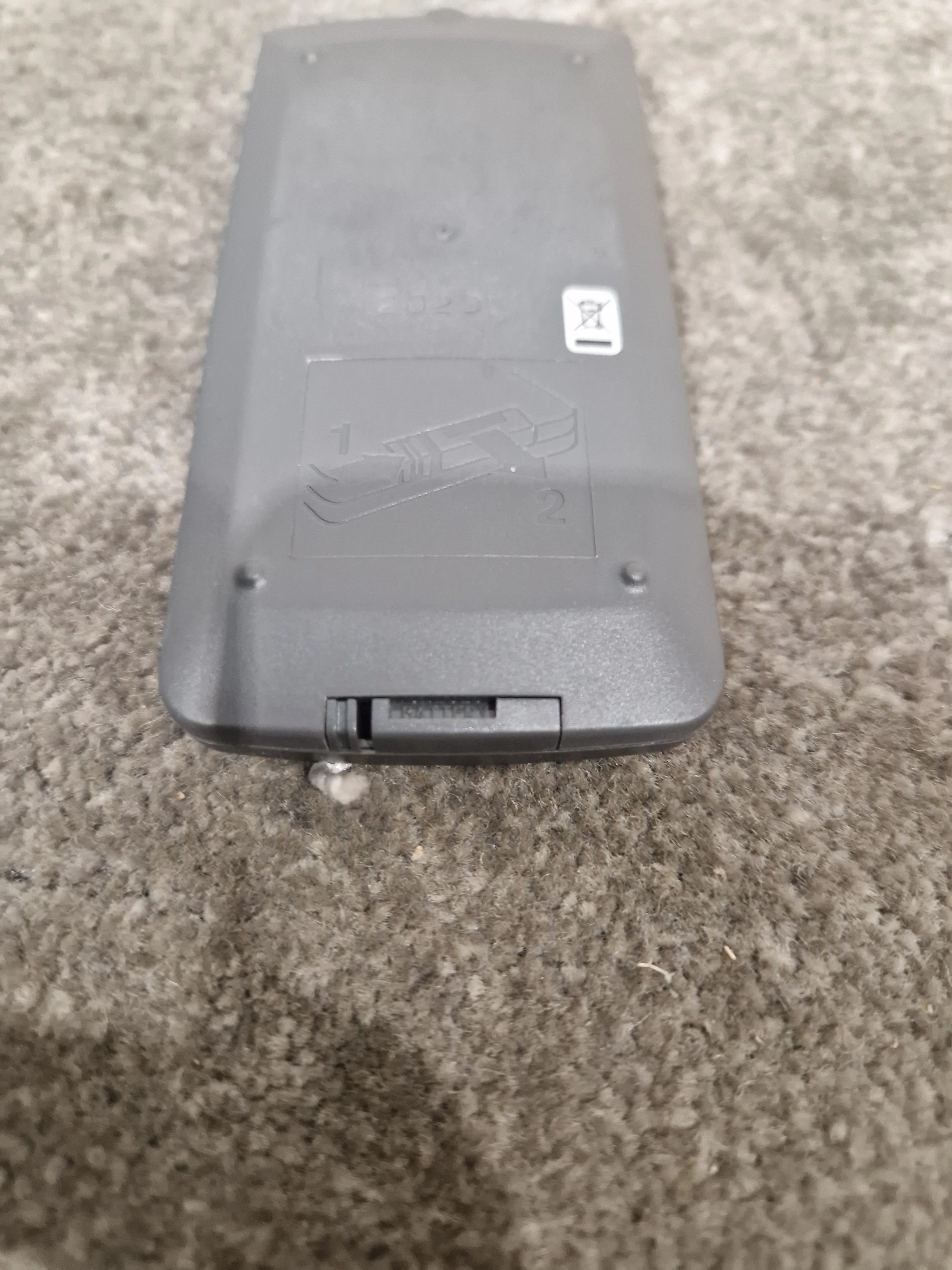 Genuine Panasonic N2QAEC000024 Video Camera Remote Control – Remote Control - Like New w/ Strap - Image 2