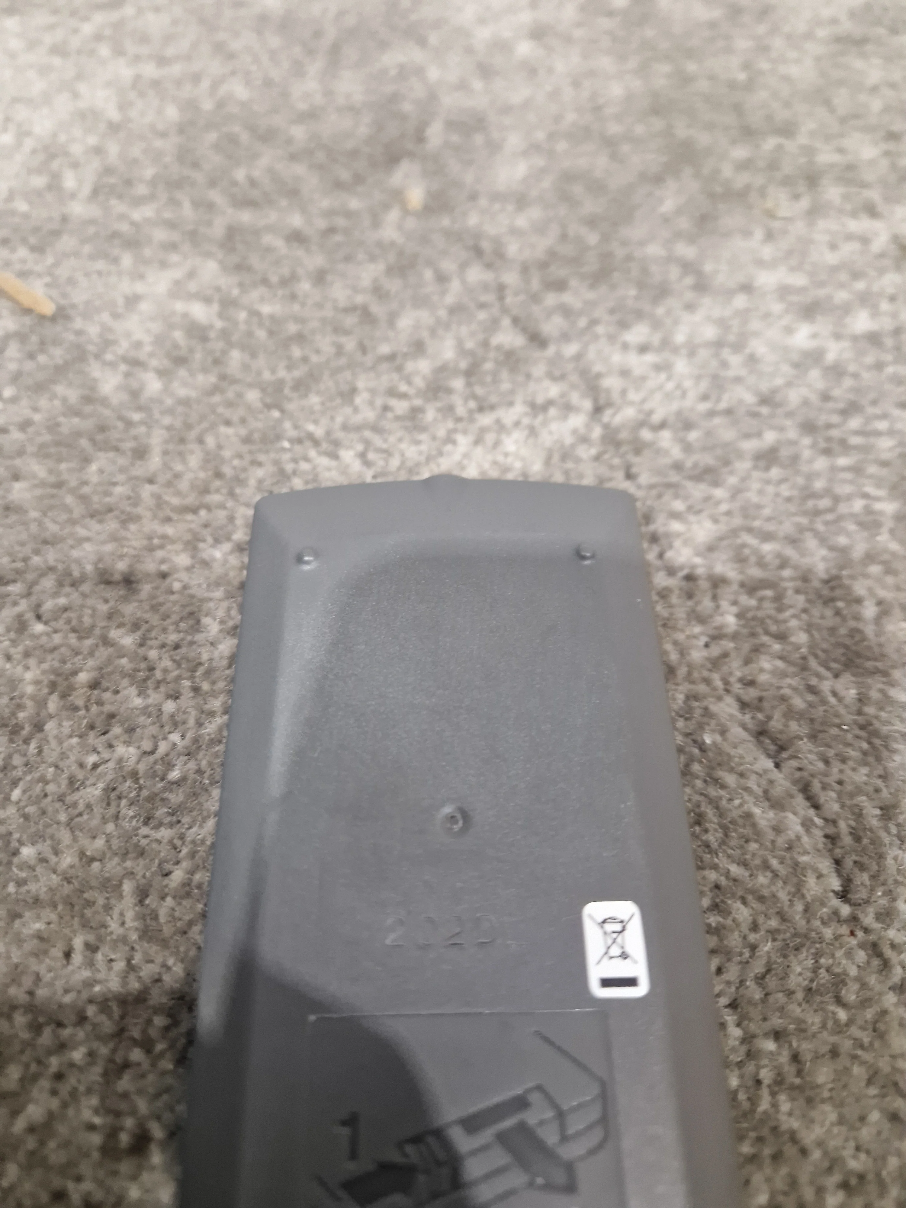 Genuine Panasonic N2QAEC000024 Video Camera Remote Control – Remote Control - Like New w/ Strap - Image 3
