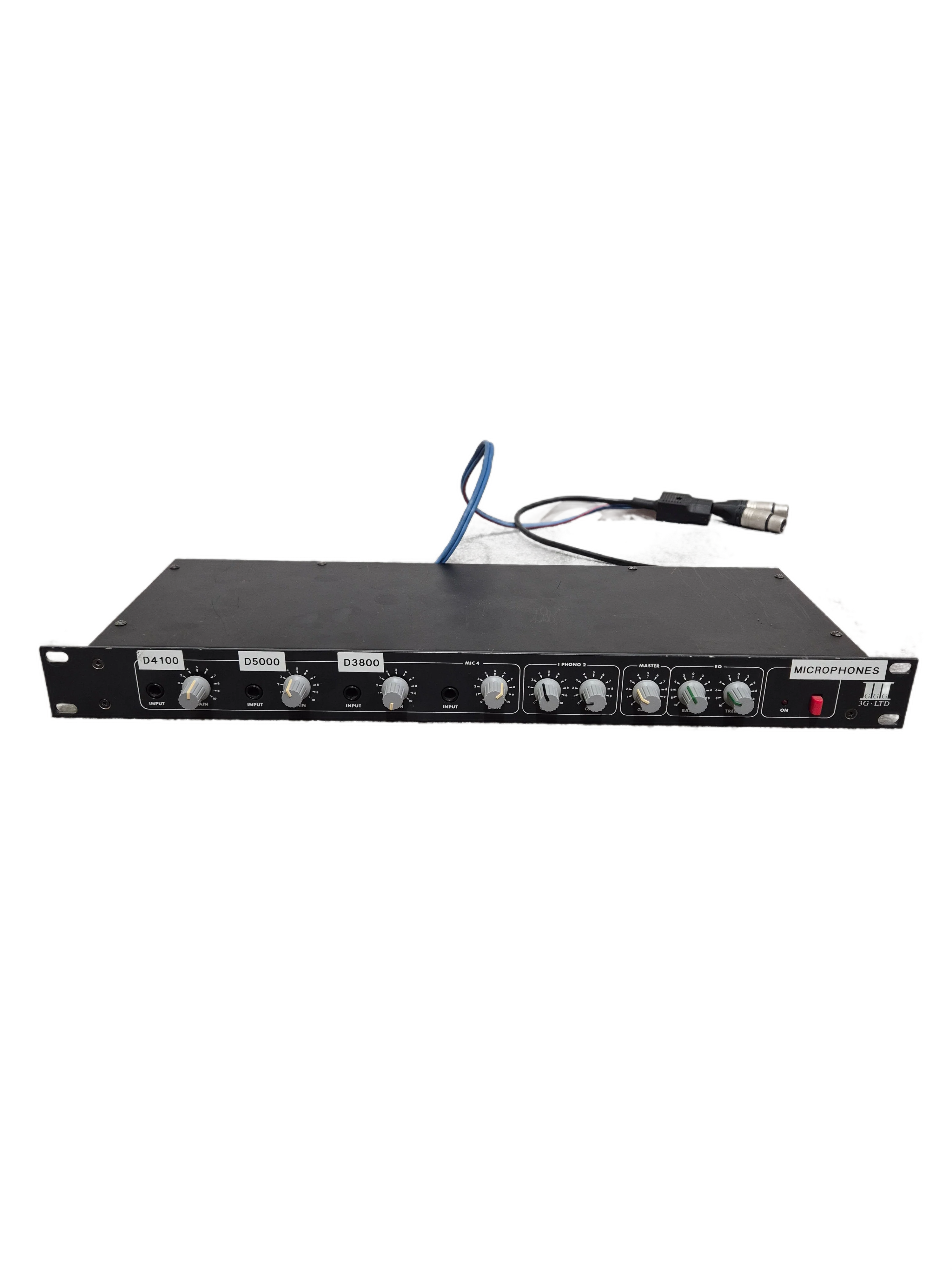 GGG LTD 3G - 3 Channels Microphone Mixer - Spares or Repair