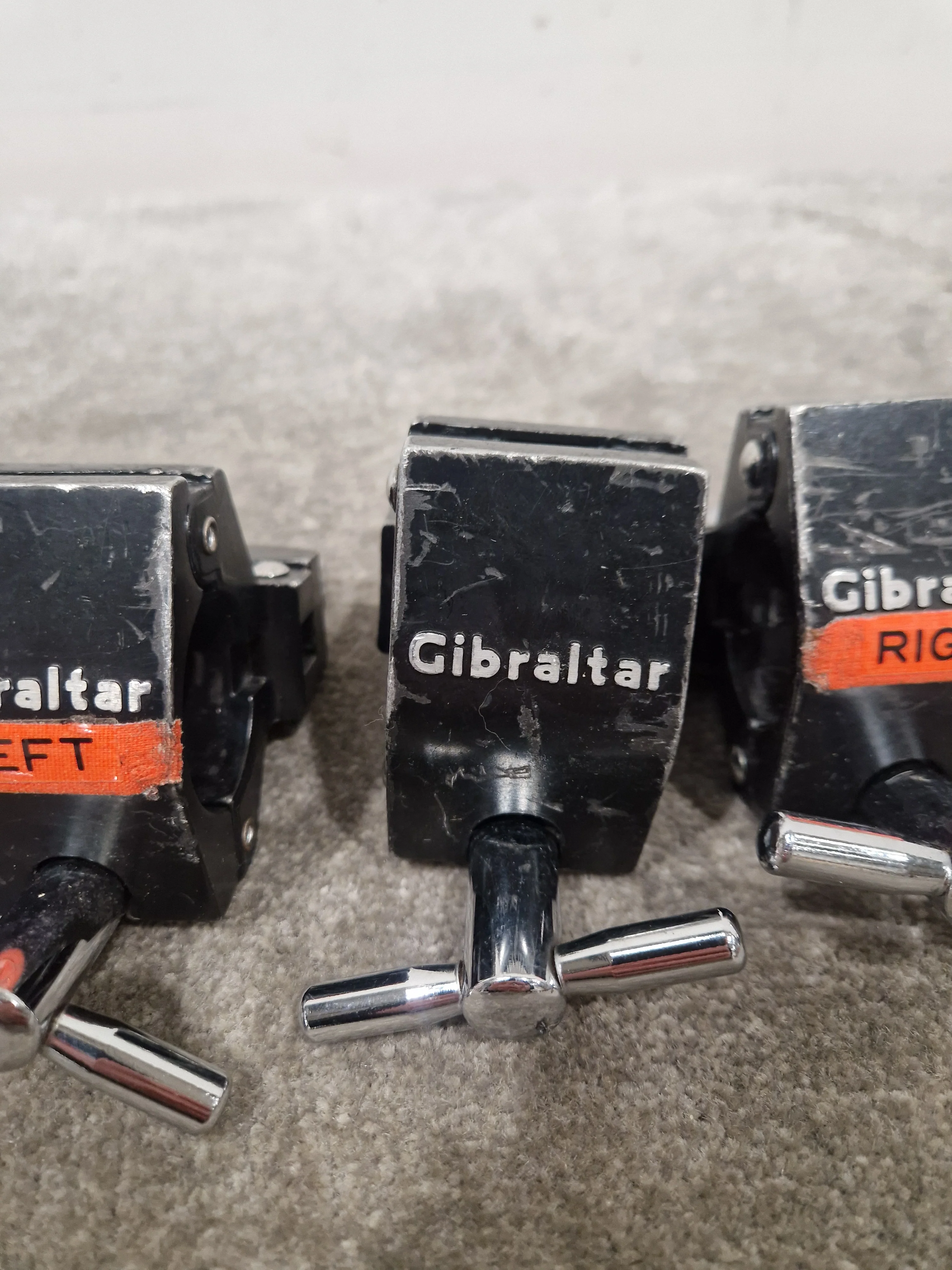 Gibralter Drum Clamps Set Of 3 – Drum Clamp - Good - Image 3