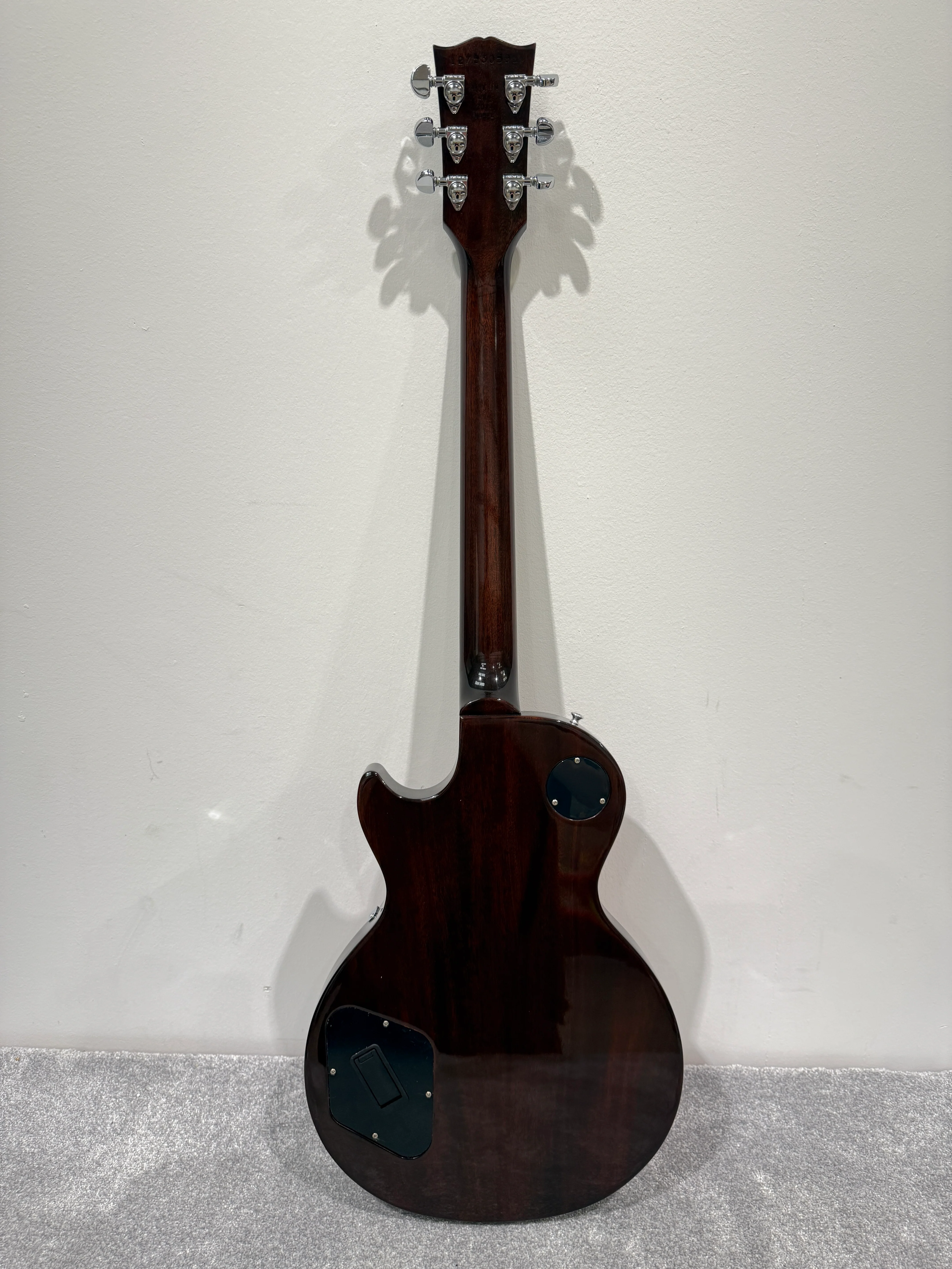 Gibson Les Paul Studio Deluxe II '60s Flame Top USA Electric Guitar - Heritage Cherry - 2013 - Heritage Cherry Finish - Excellent w/ Hard Case & Tuner - Image 3