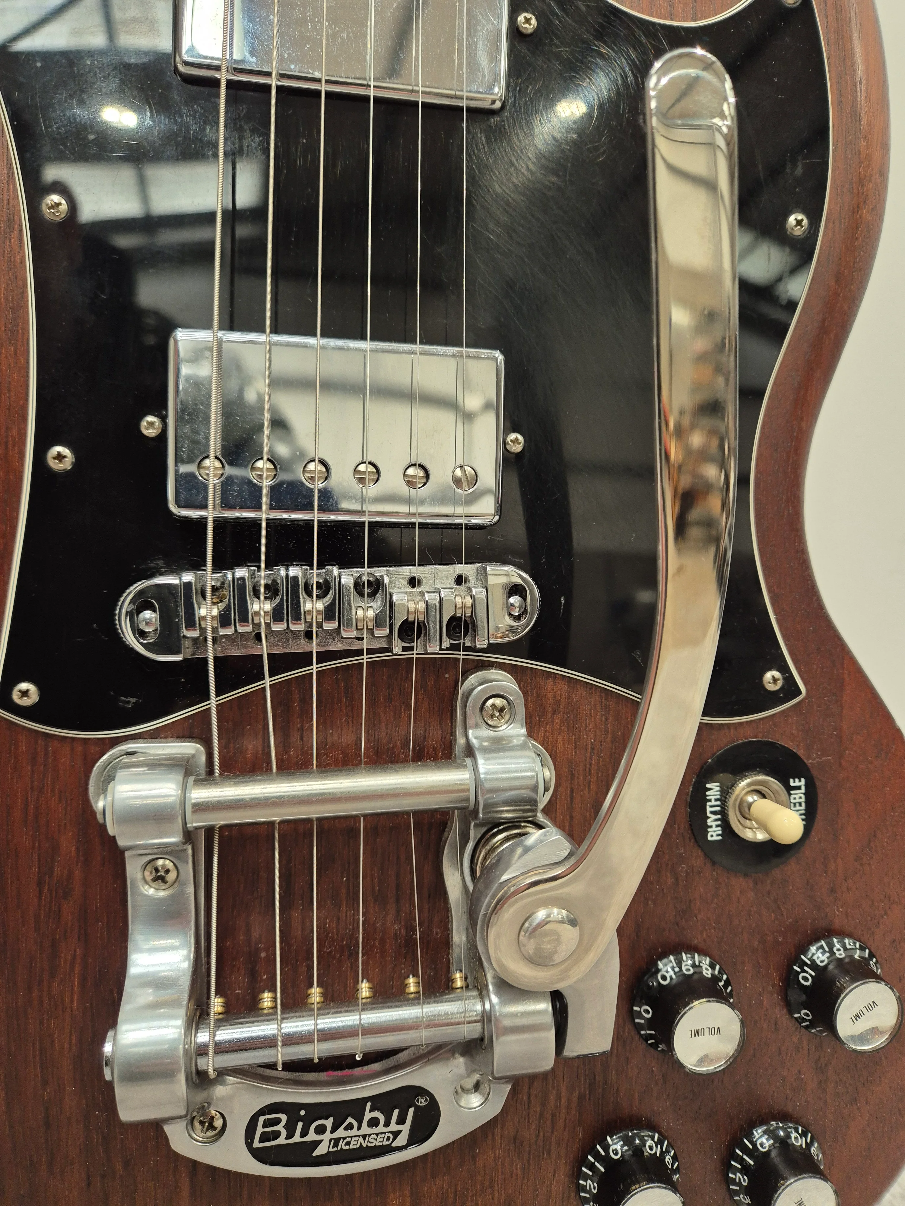 Gibson SG 2010 Special Edition with Bigsby Tailpiece, Solid-Body Electric Guitar w/ Gibson Hard Case - Image 4