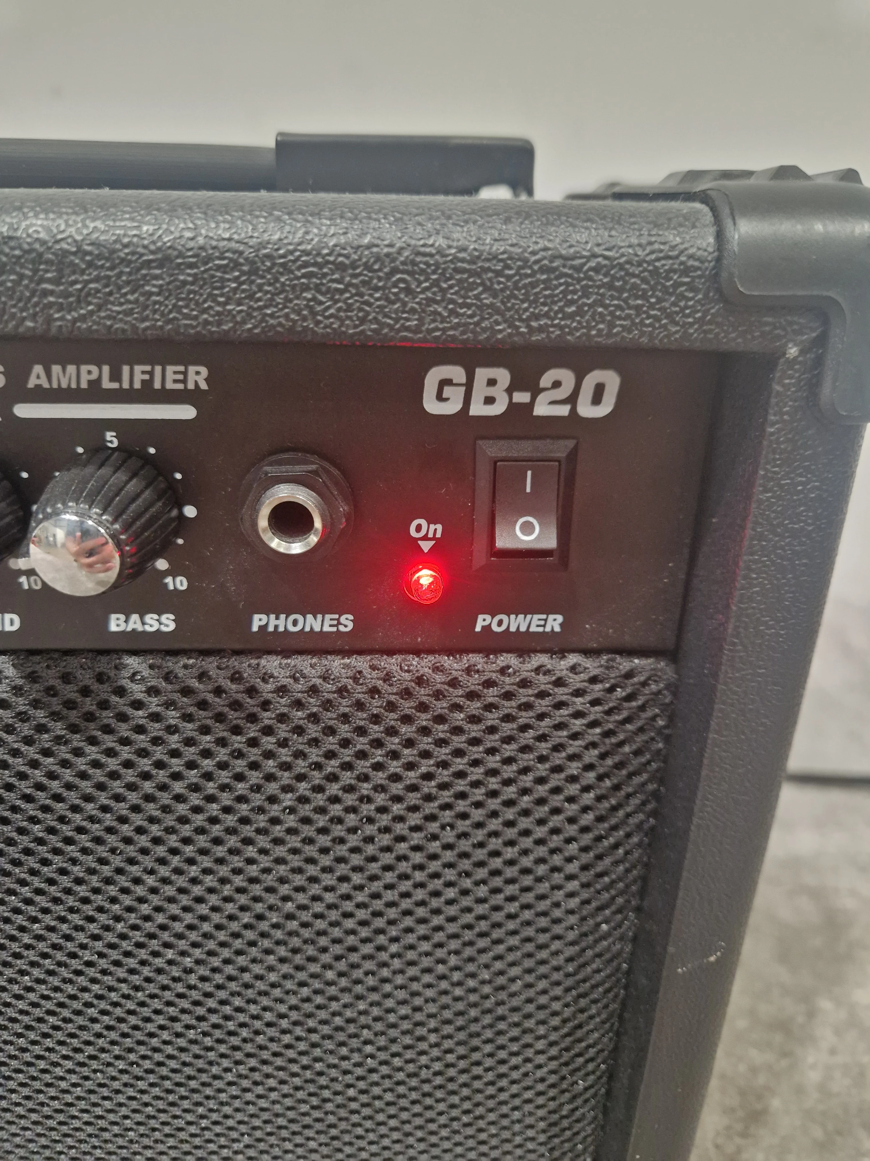 Glarry GB-20 Bass Amplifier - Compact, 20W - Excellent w/ Power Supply - Image 3