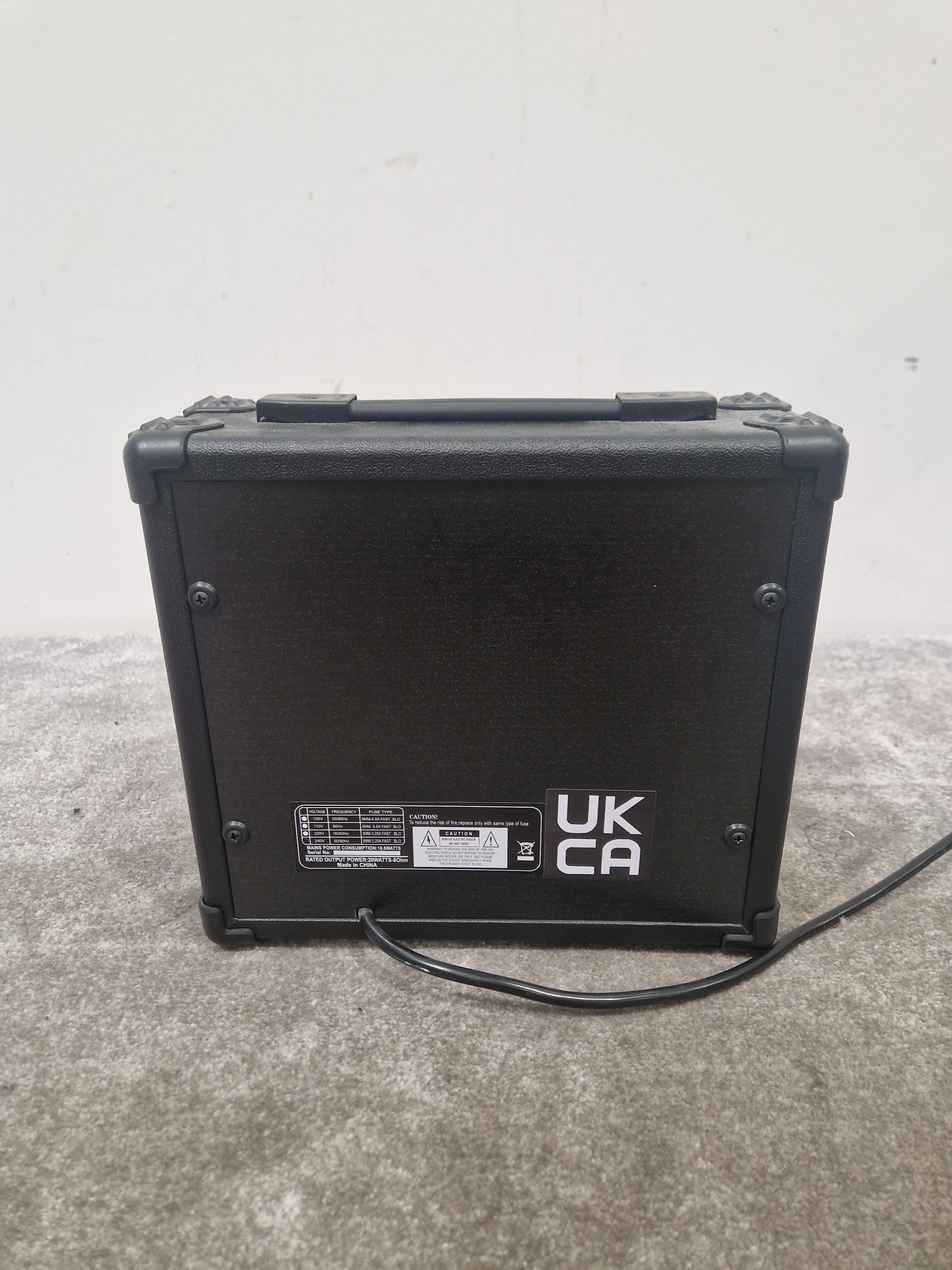 Glarry GB-20 Bass Amplifier - Compact, 20W - Excellent w/ Power Supply - Image 4